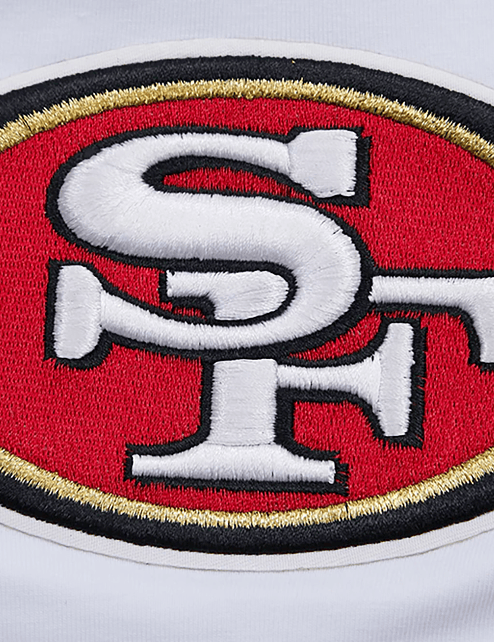 Pro Standard T-Shirts San Francisco 49ers Pro Standard NFL Classic Chenille Flex T-Shirt - White