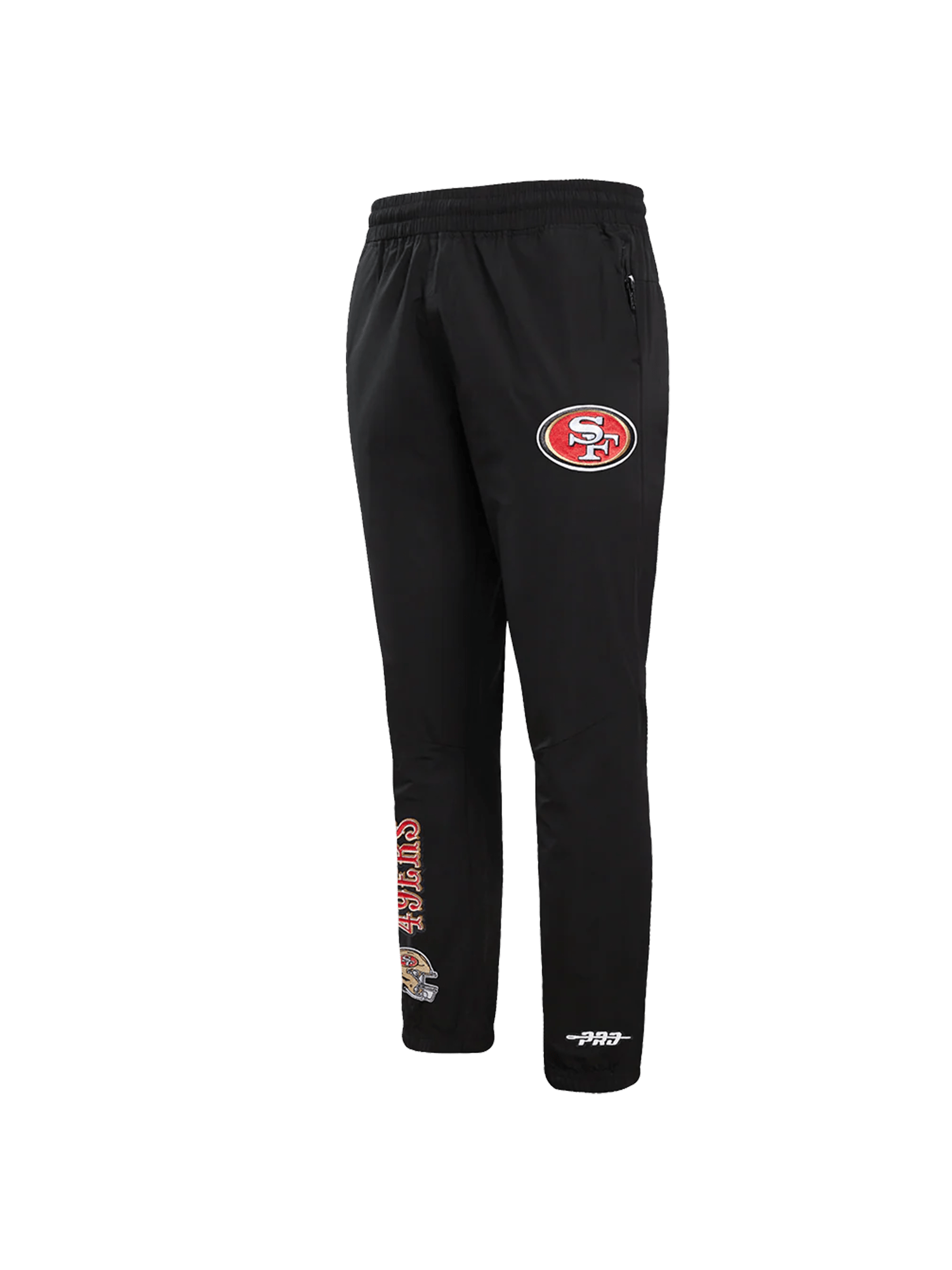 Pro Standard Pants San Francisco 49ers Pro Standard NFL Classic Woven Wind Pants - Black
