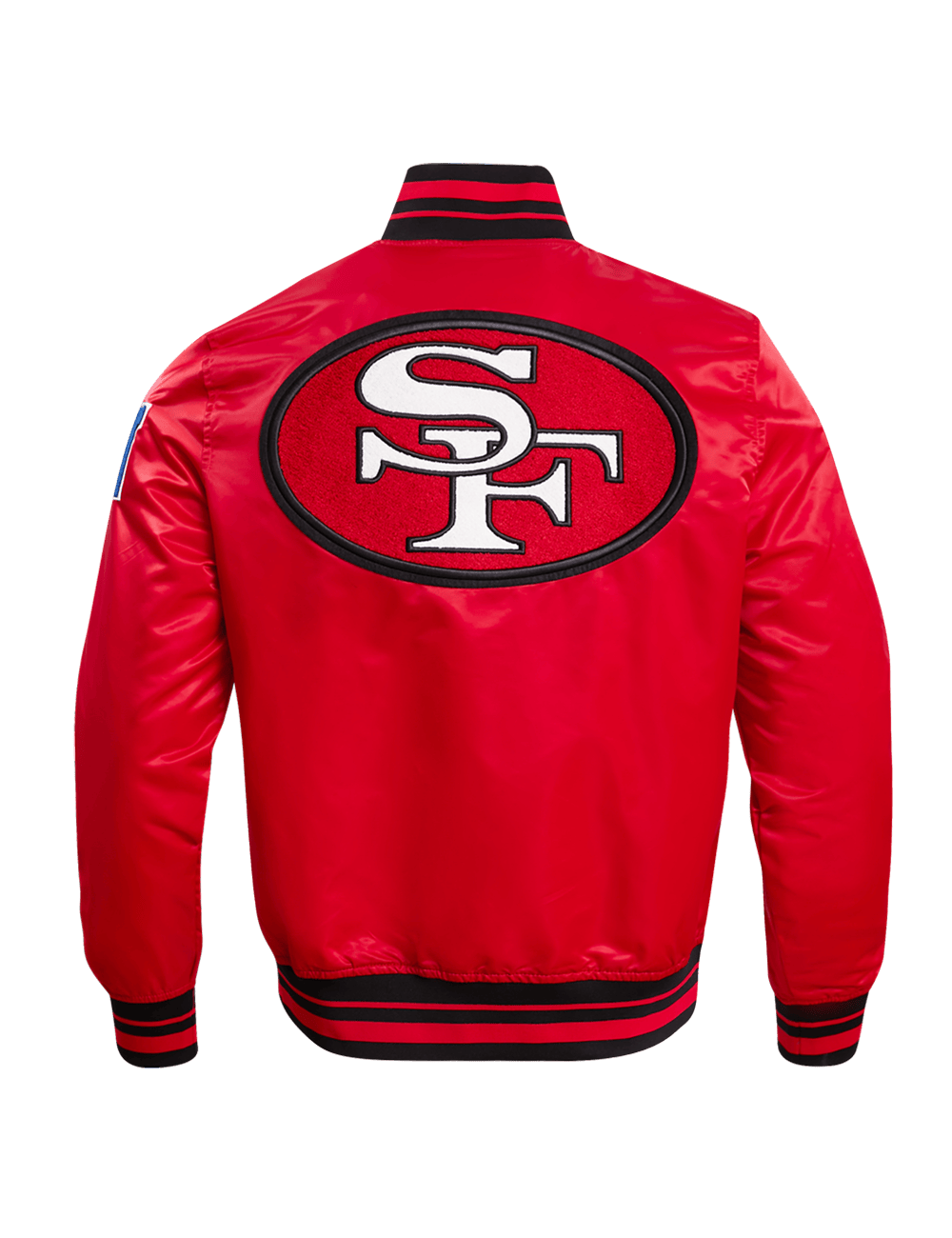 Pro Standard Jackets San Francisco 49ers Pro Standard NFL Retro Classic Lightweight Satin Jacket - Red