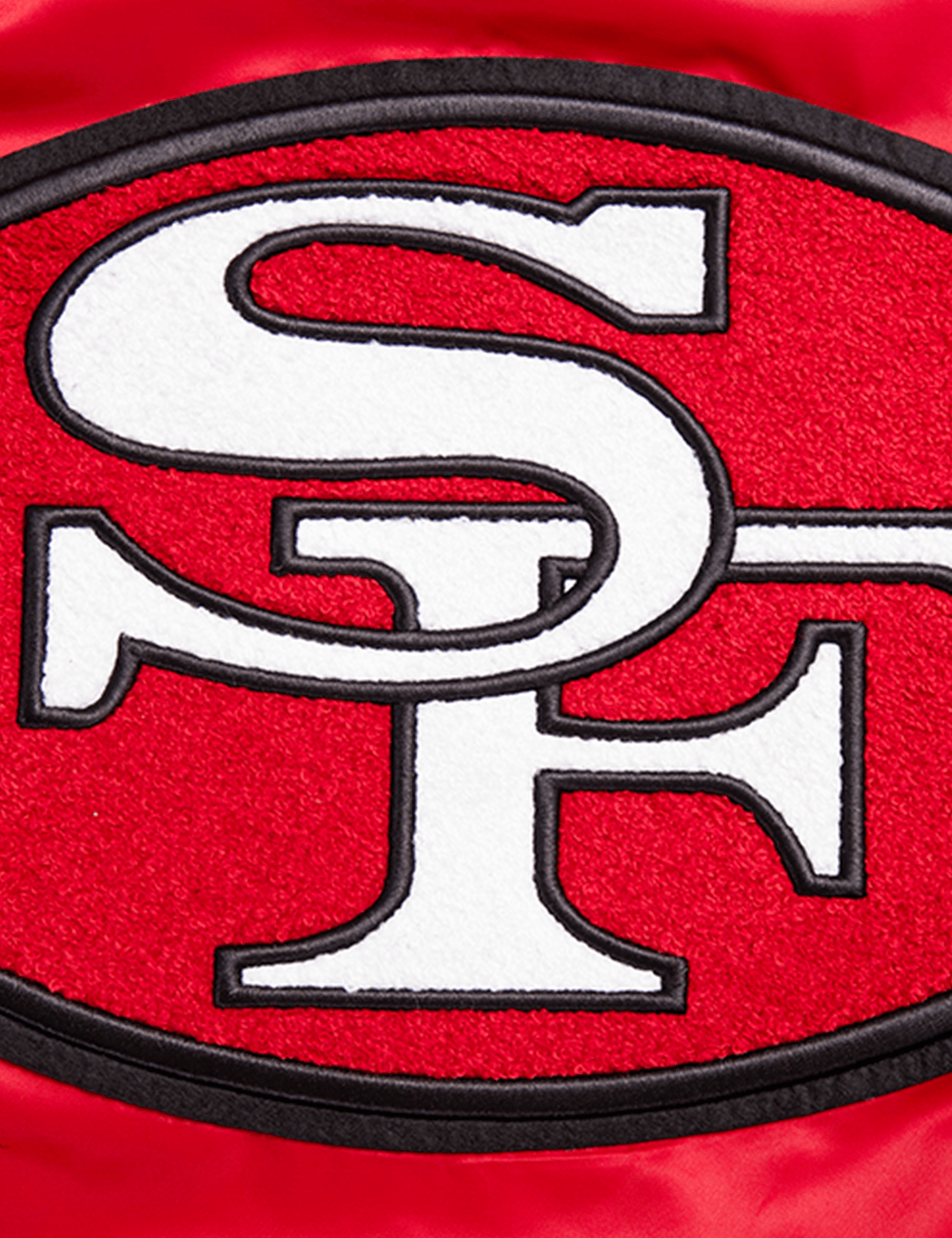 Pro Standard Jackets San Francisco 49ers Pro Standard NFL Retro Classic Lightweight Satin Jacket - Red