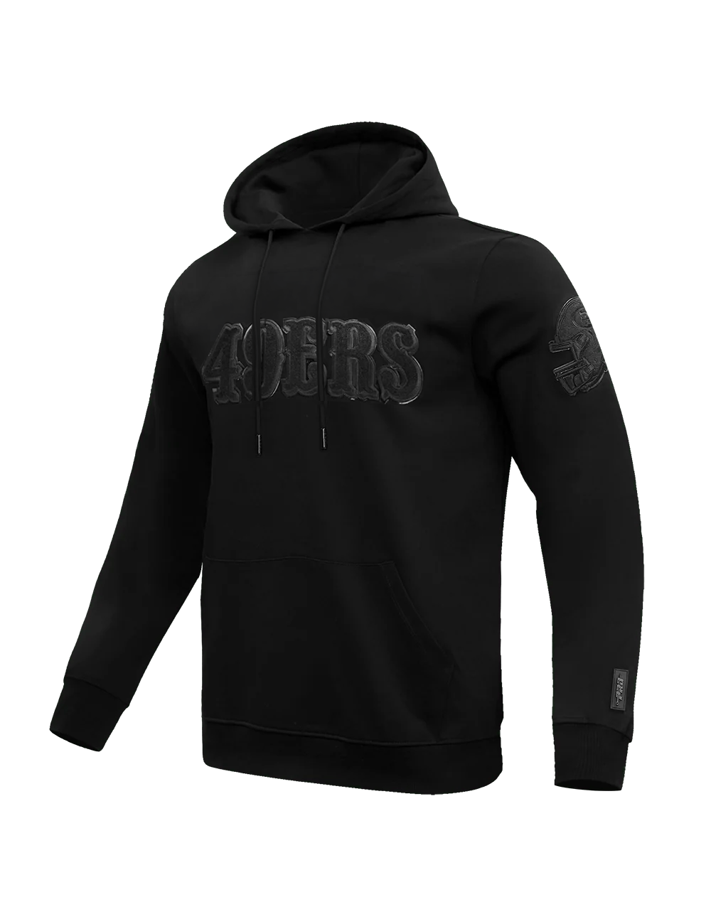 Pro Standard Jumpers San Francisco 49ers Pro Standard NFL Triple Black Pullover Hoodie - Black