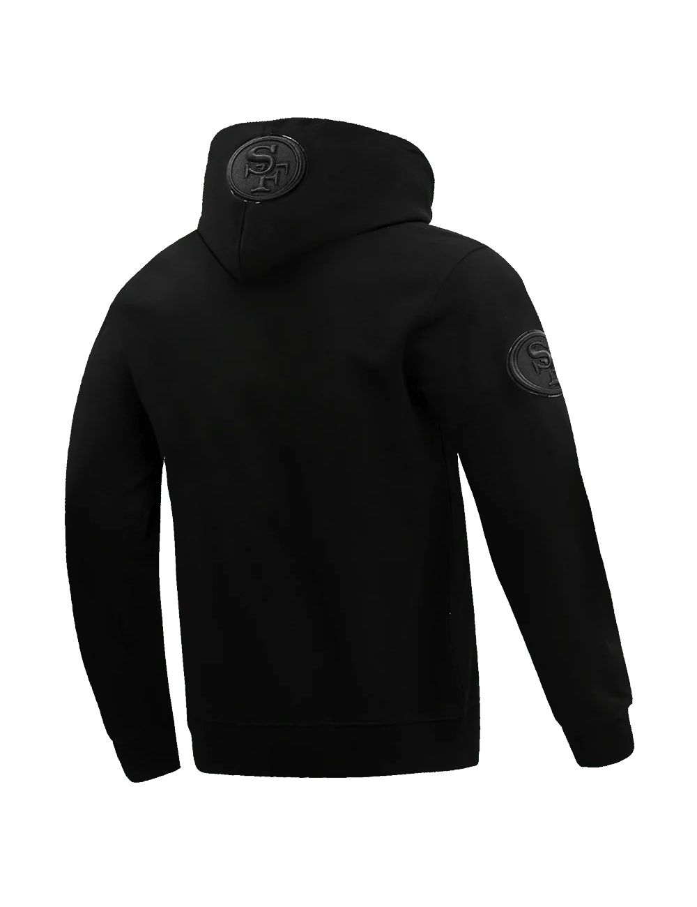 Pro Standard Jumpers San Francisco 49ers Pro Standard NFL Triple Black Pullover Hoodie - Black
