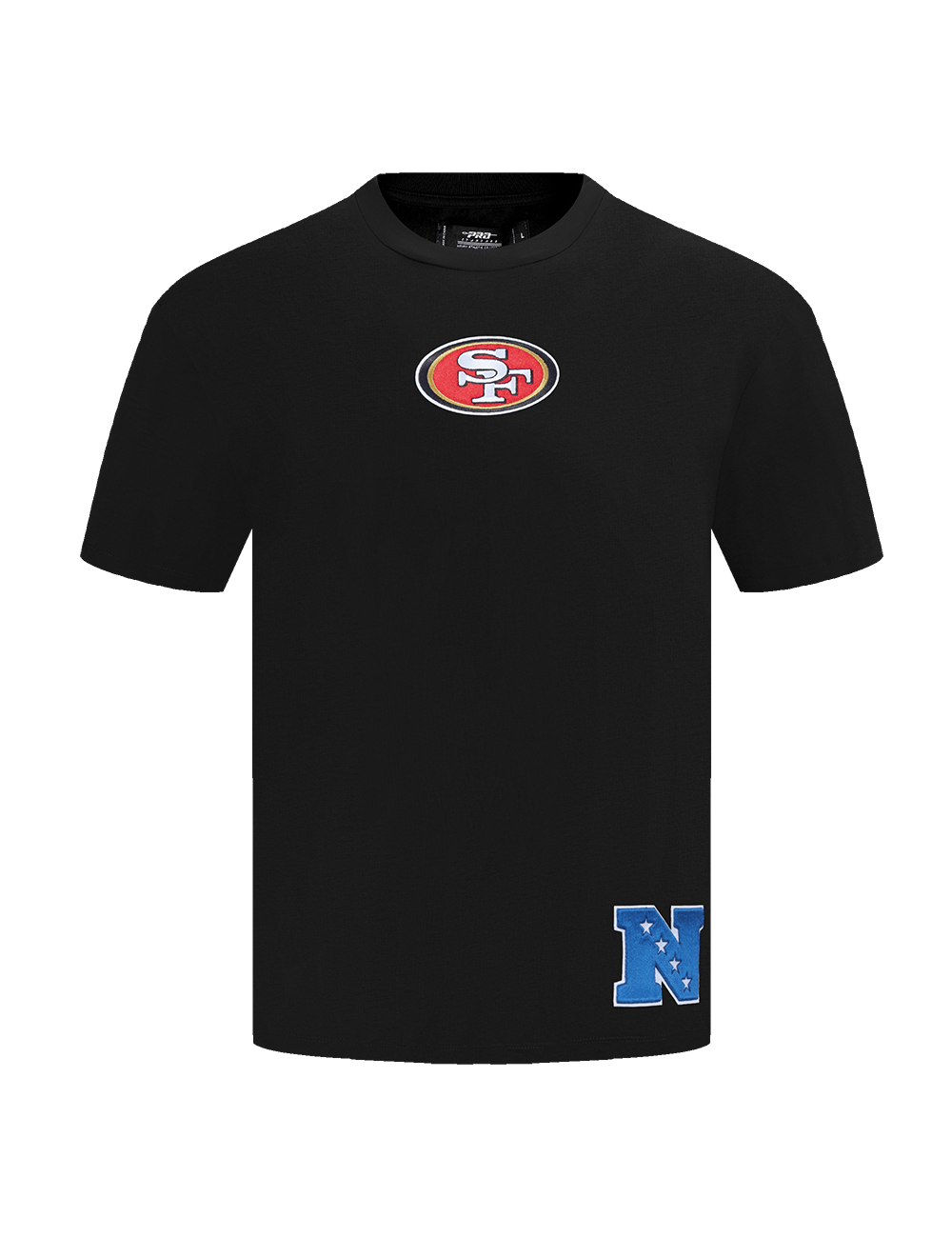 Pro Standard T-Shirts San Francisco 49ers Pro Standard NFL Wingspan Drop Shoulder T-Shirt - Black
