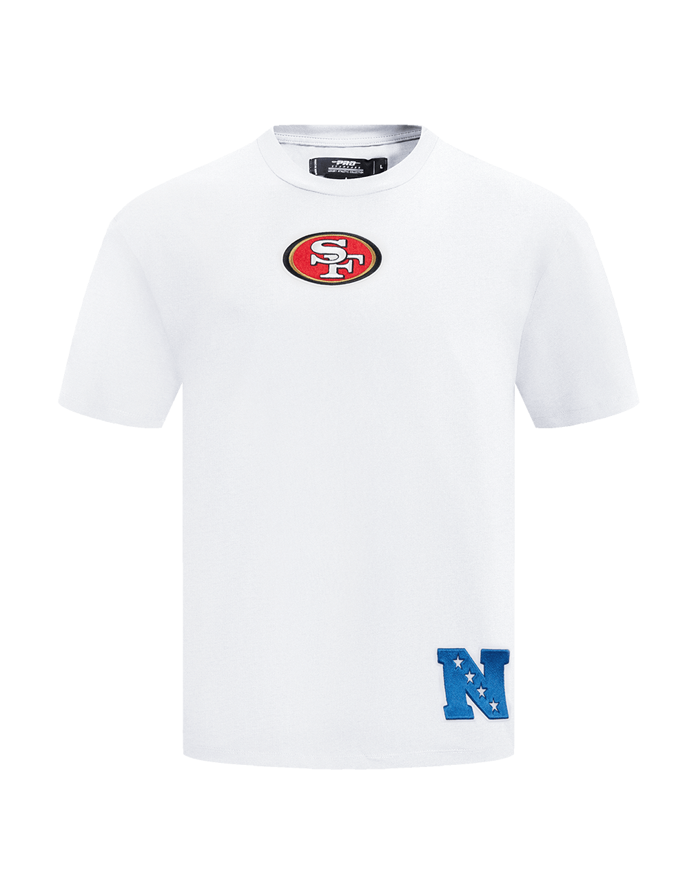 Pro Standard T-Shirts San Francisco 49ers Pro Standard NFL Wingspan Drop Shoulder T-Shirt - White