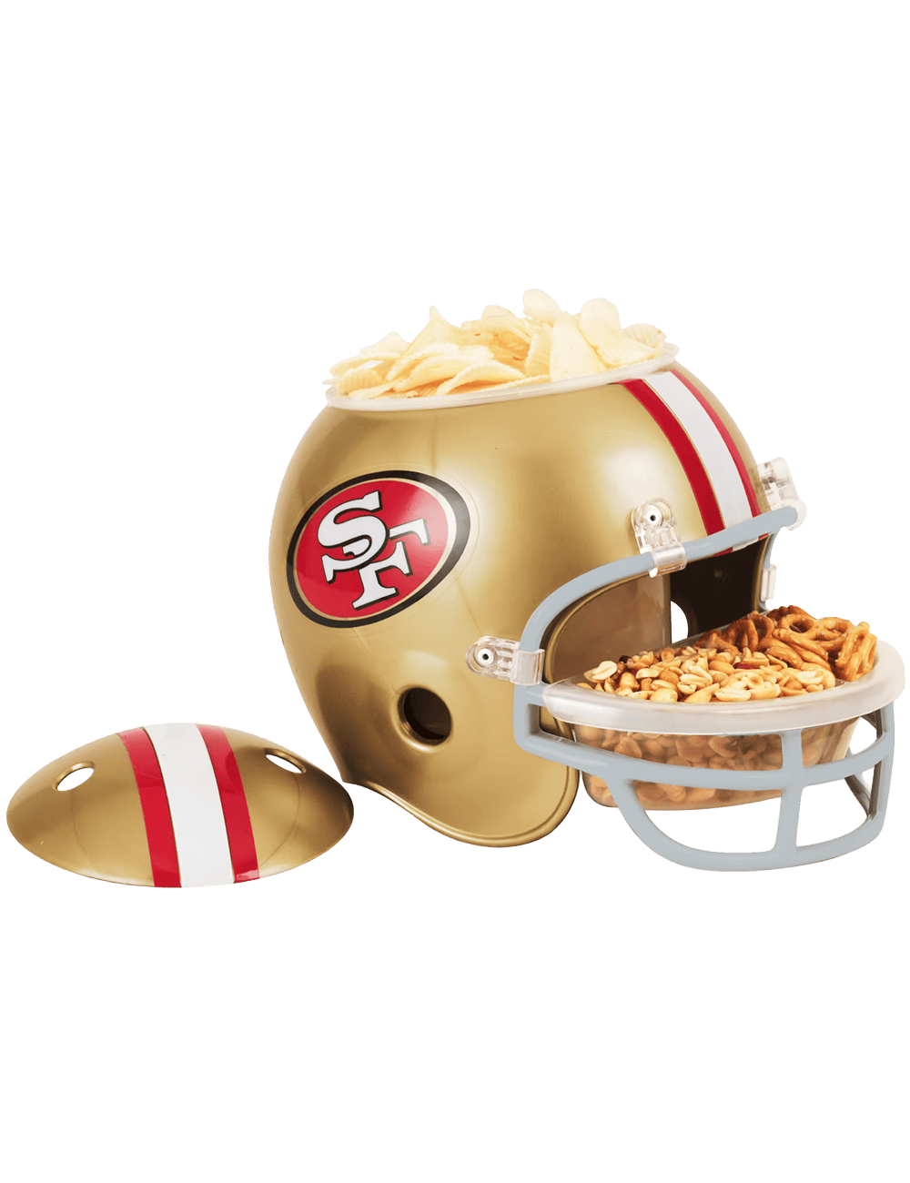 Wincraft Accessories San Francisco 49ers Wincraft NFL Full Size Multi Compartment Snack Helmet