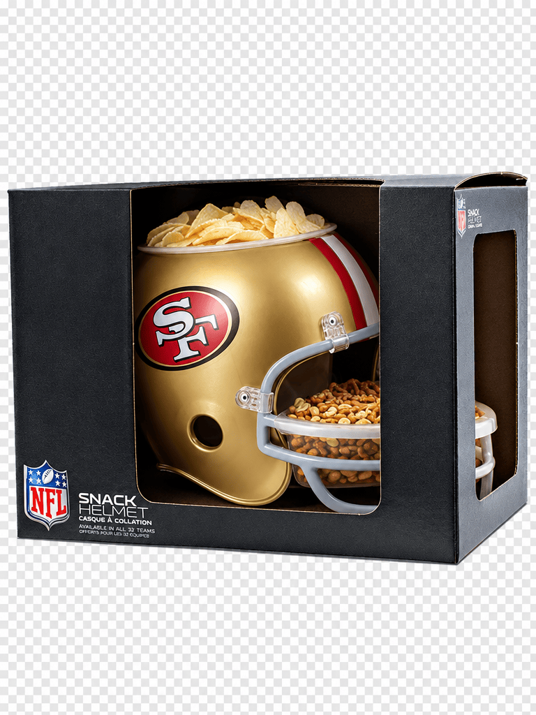 Wincraft Accessories San Francisco 49ers Wincraft NFL Full Size Multi Compartment Snack Helmet