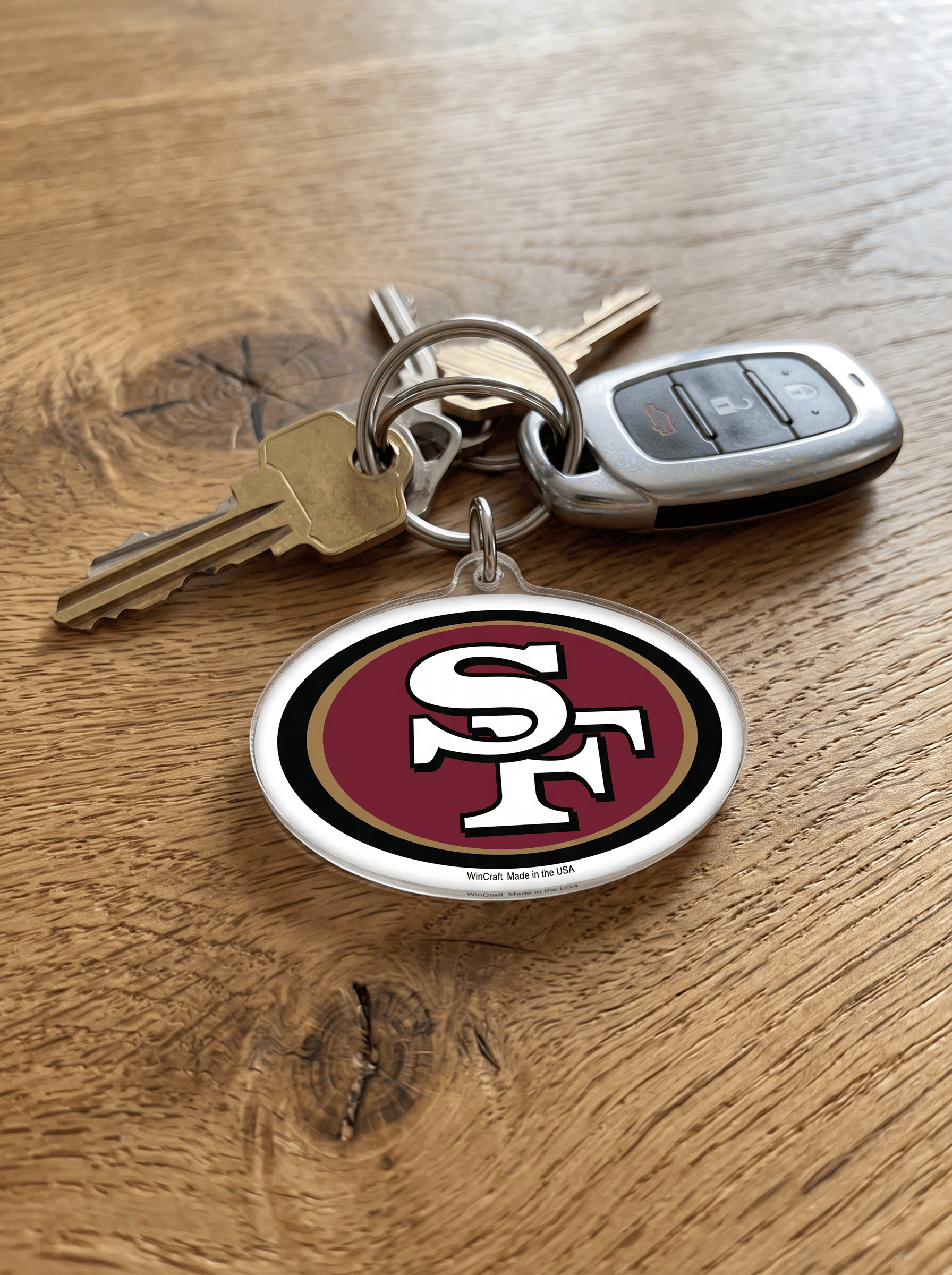 Wincraft Accessories San Francisco 49ers Wincraft NFL Premium Acrylic Team Key Ring