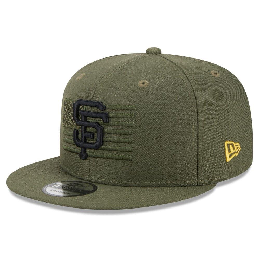 New Era Caps San Francisco Giants New Era MLB 2023 Armed Forces 9FIFTY Snapback Hat - Army