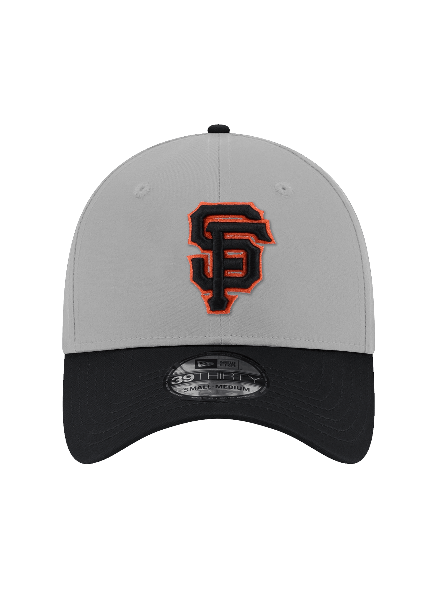 New Era Caps San Francisco Giants New Era MLB Alt 2 Tone 39THIRTY Stretch-Fit Hat - Grey