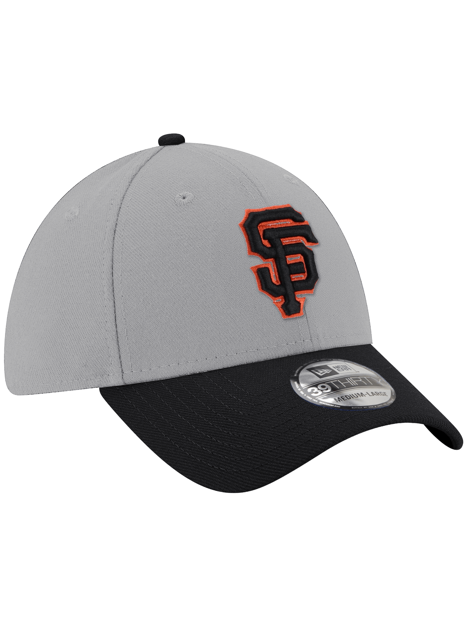 New Era Caps San Francisco Giants New Era MLB Alt 2 Tone 39THIRTY Stretch-Fit Hat - Grey