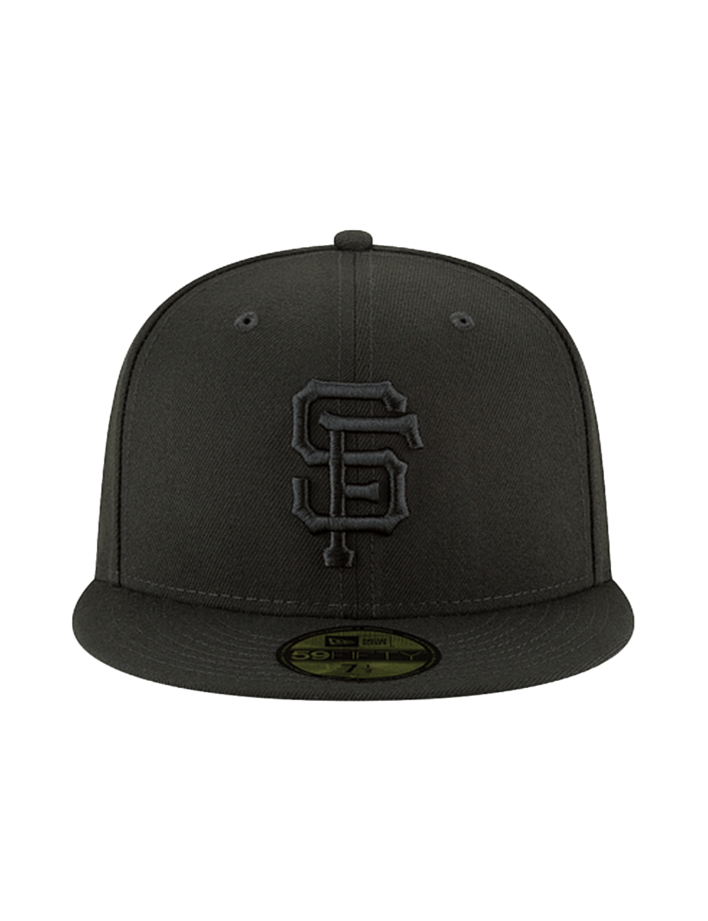 New Era Caps San Francisco Giants New Era MLB Black On Black 59FIFTY Fitted Hat