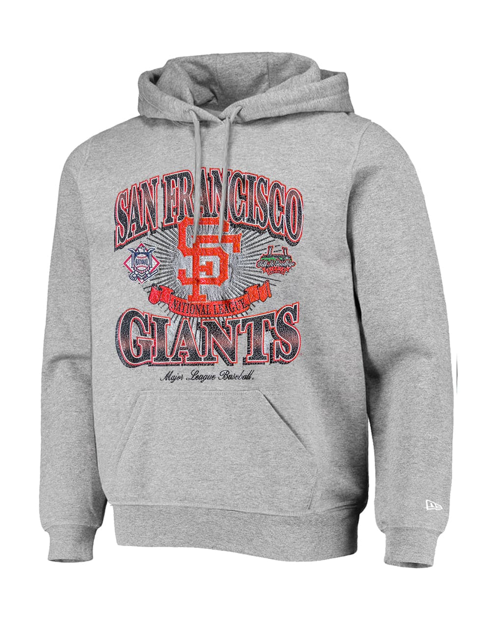 New Era Jumpers San Francisco Giants New Era MLB Gradient Arch Hoodie Jumper - Grey