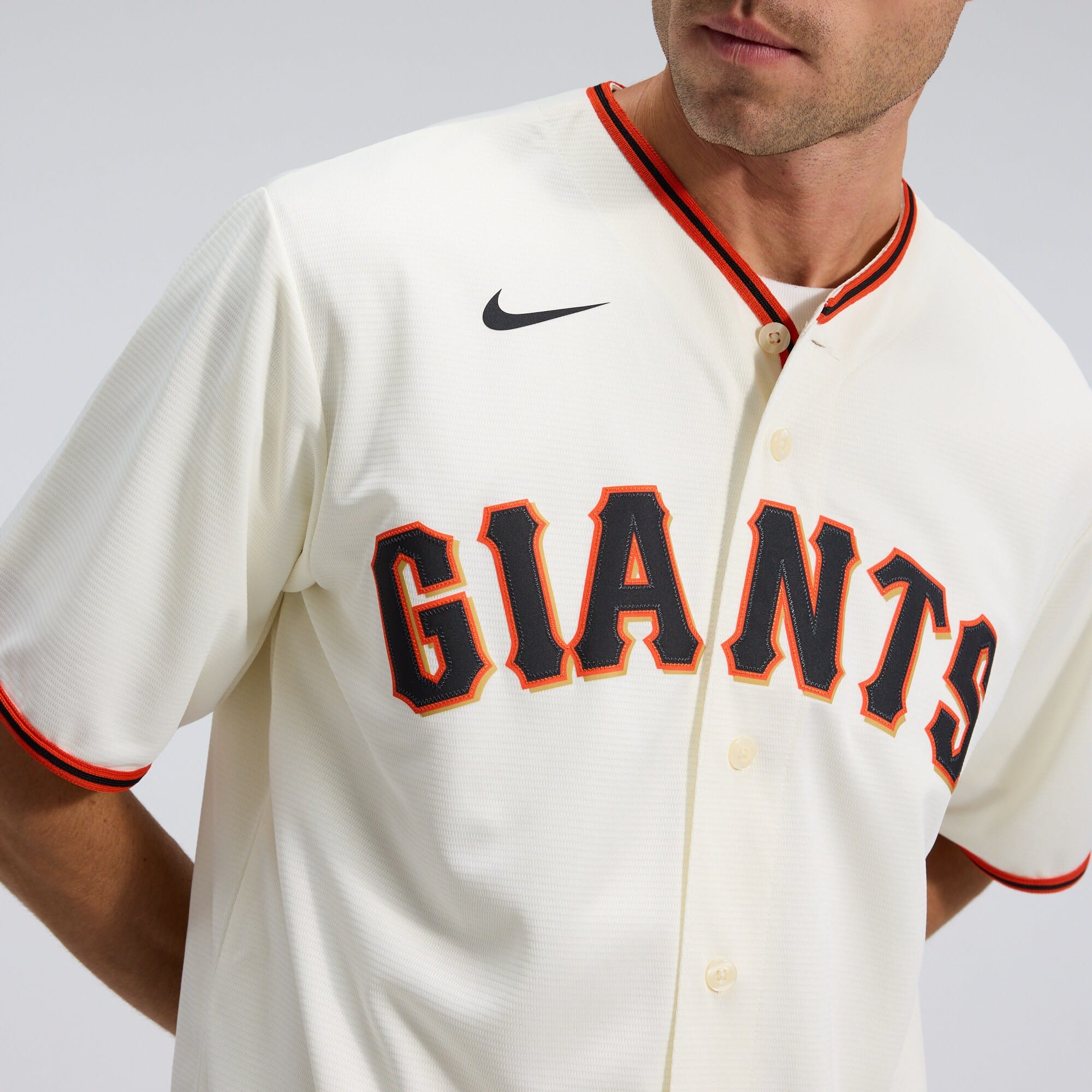 Nike Jerseys San Francisco Giants Nike MLB Home Replica Jersey - Cream