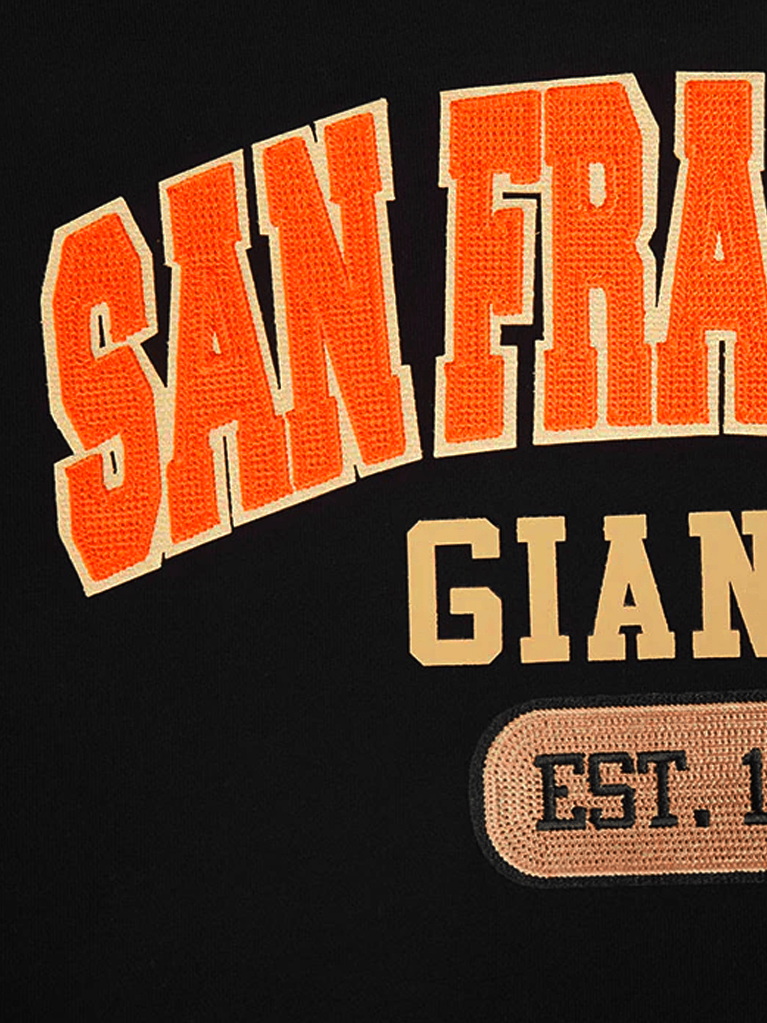 Pro Standard T-Shirts San Francisco Giants Pro Standard MLB City Arch Premium Flex T-Shirt - Black