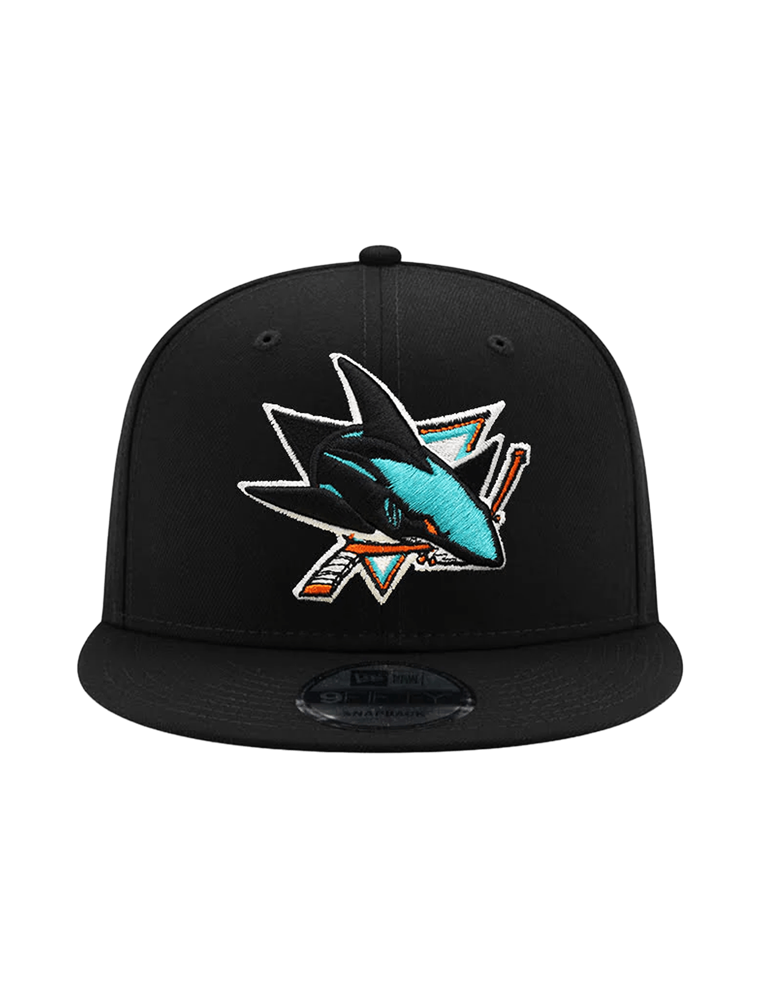 New Era Caps San Jose Sharks New Era NHL Team 9FIFTY Snapback Hat - Black