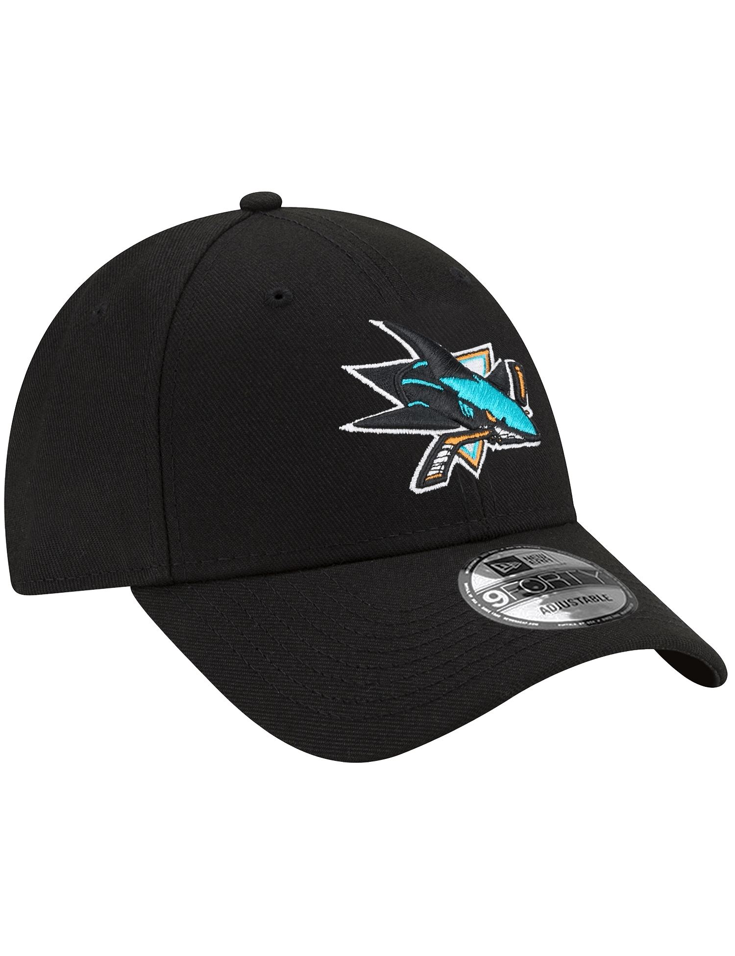 New Era Caps San Jose Sharks New Era NHL Team 9FORTY Snapback Hat - Black