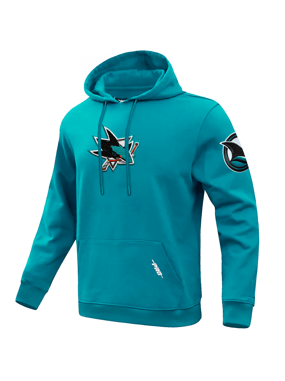 Pro Standard Jumpers San Jose Sharks Pro Standard NHL Classic Chenille Flex Hoodie Jumper - Teal