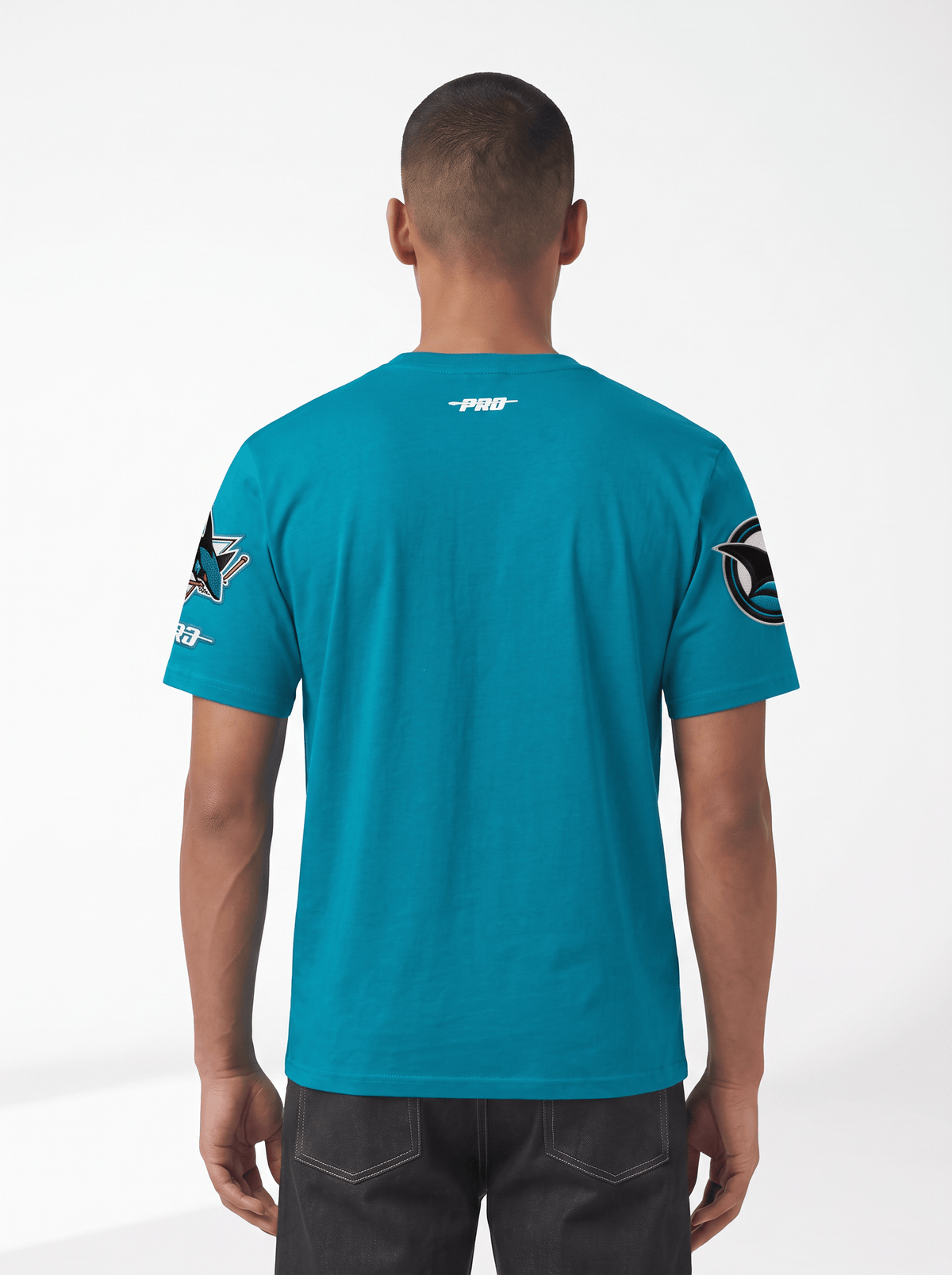Pro Standard T-Shirts San Jose Sharks Pro Standard NHL Classic Chenille Flex T-Shirt - Teal