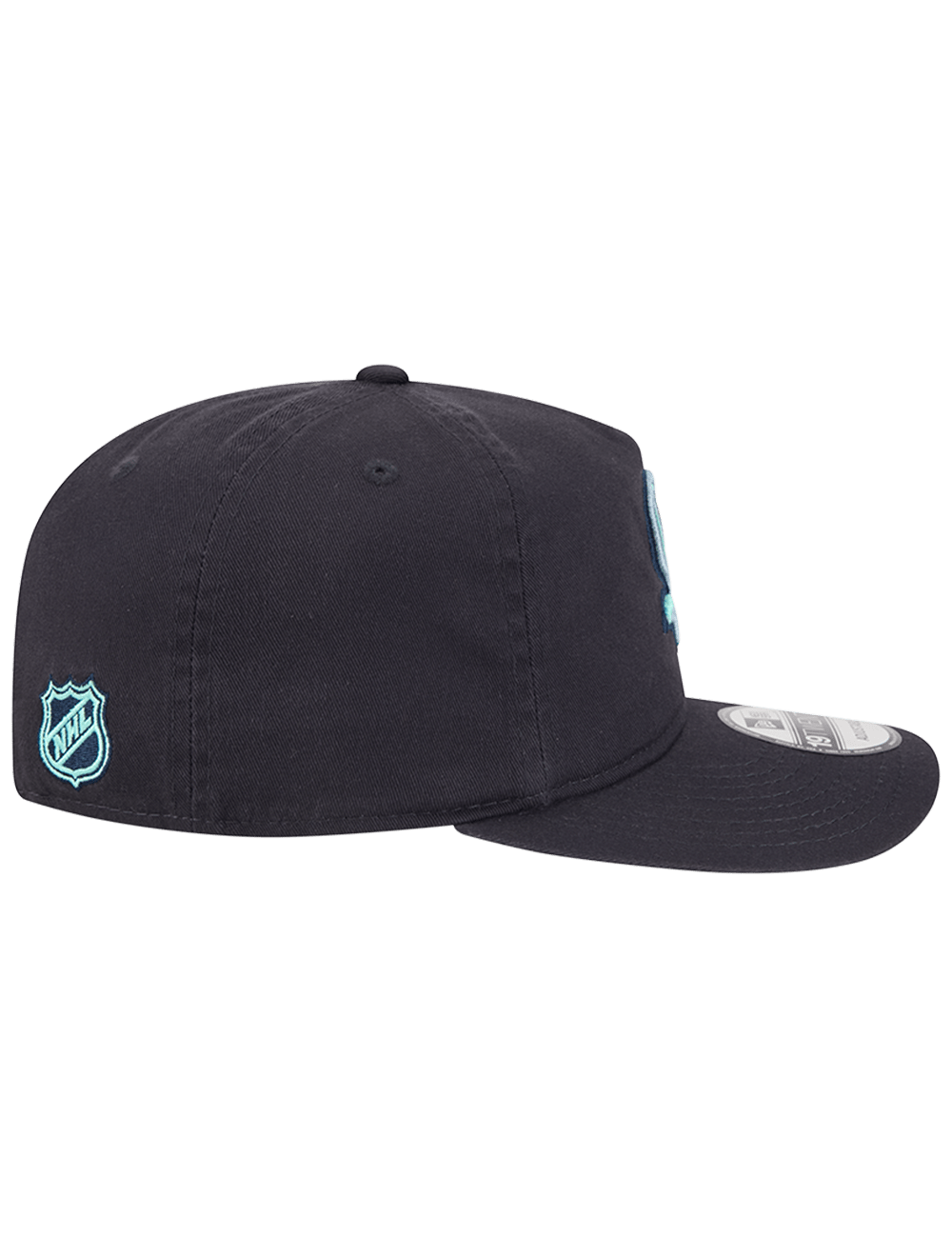 New Era Caps Seattle Kraken New Era NHL Team 19TWENTY Pre-Curved Snapback Hat - Navy