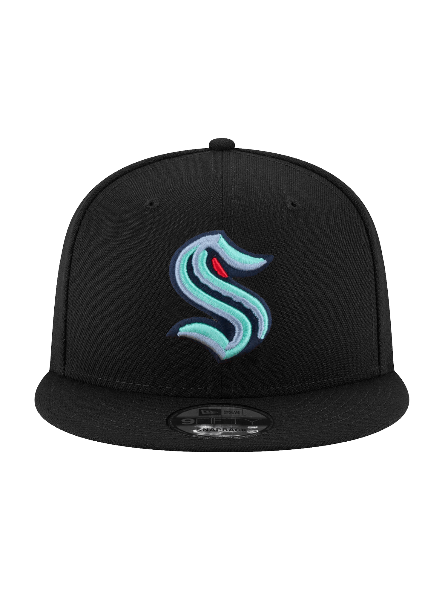 New Era Caps Seattle Kraken New Era NHL Team 9FIFTY Snapback Hat - Black