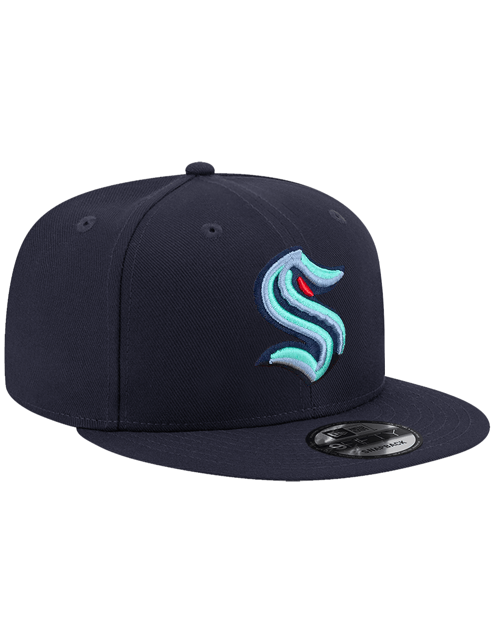 New Era Caps OSFA Seattle Kraken New Era NHL Team 9FIFTY Snapback Hat - Navy