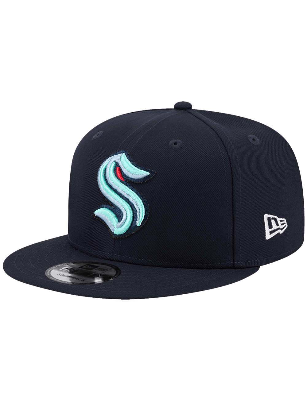 New Era Caps OSFA Seattle Kraken New Era NHL Team 9FIFTY Snapback Hat - Navy