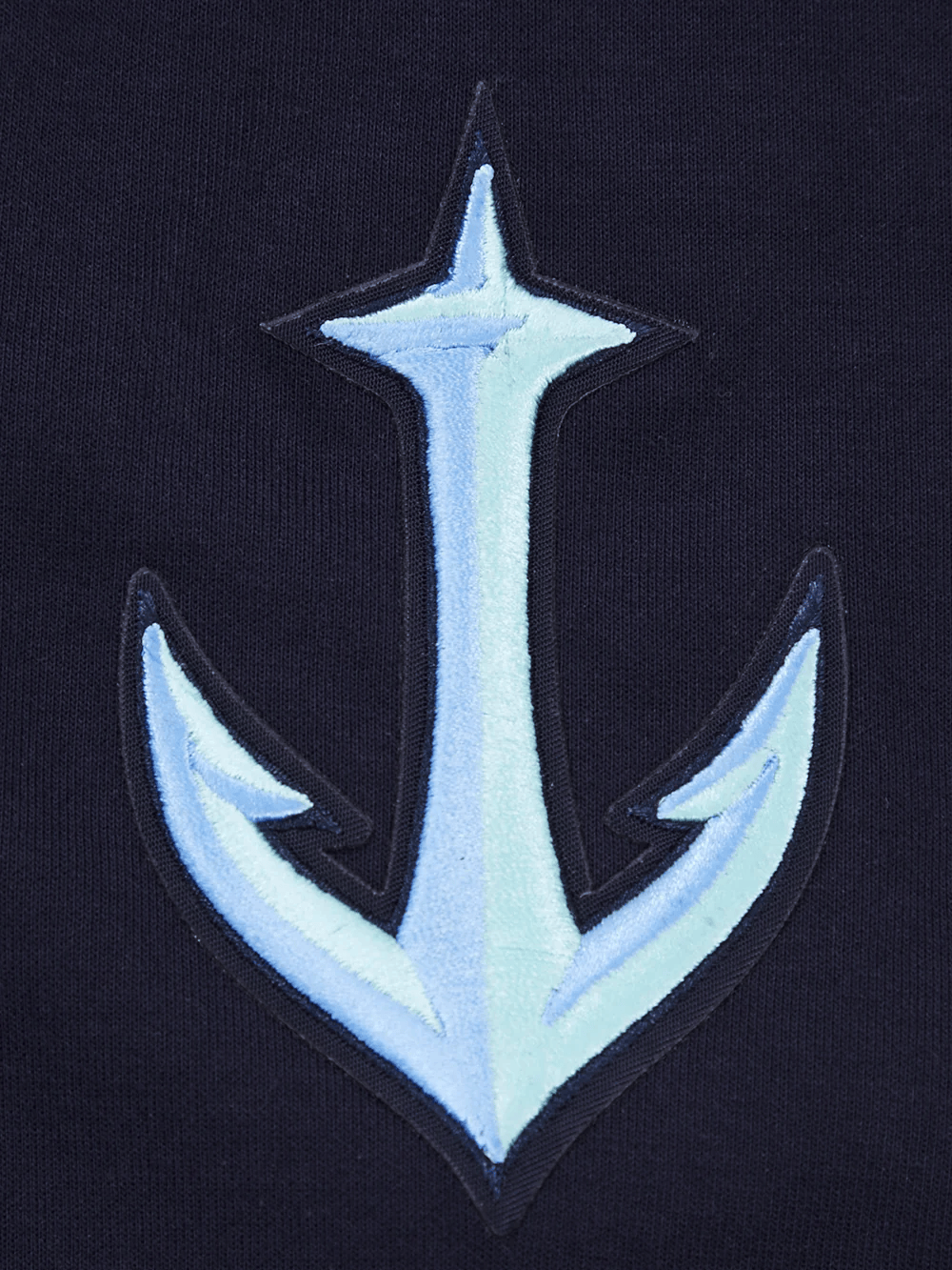Pro Standard Jumpers Seattle Kraken Pro Standard NHL Classic Chenille Flex Hoodie Jumper - Navy