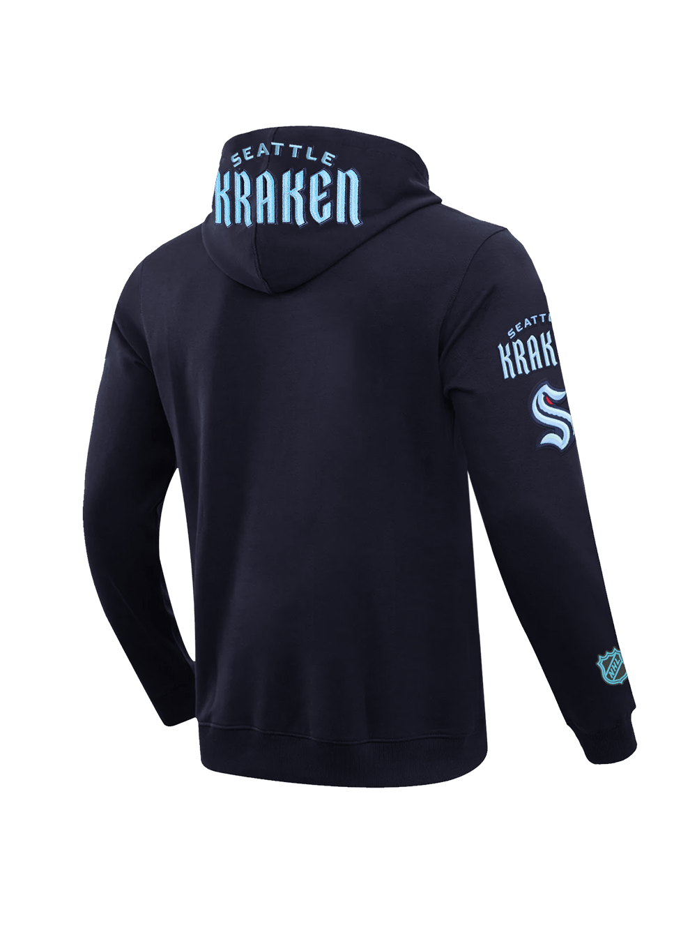Pro Standard Jumpers Seattle Kraken Pro Standard NHL Classic Chenille Flex Hoodie Jumper - Navy