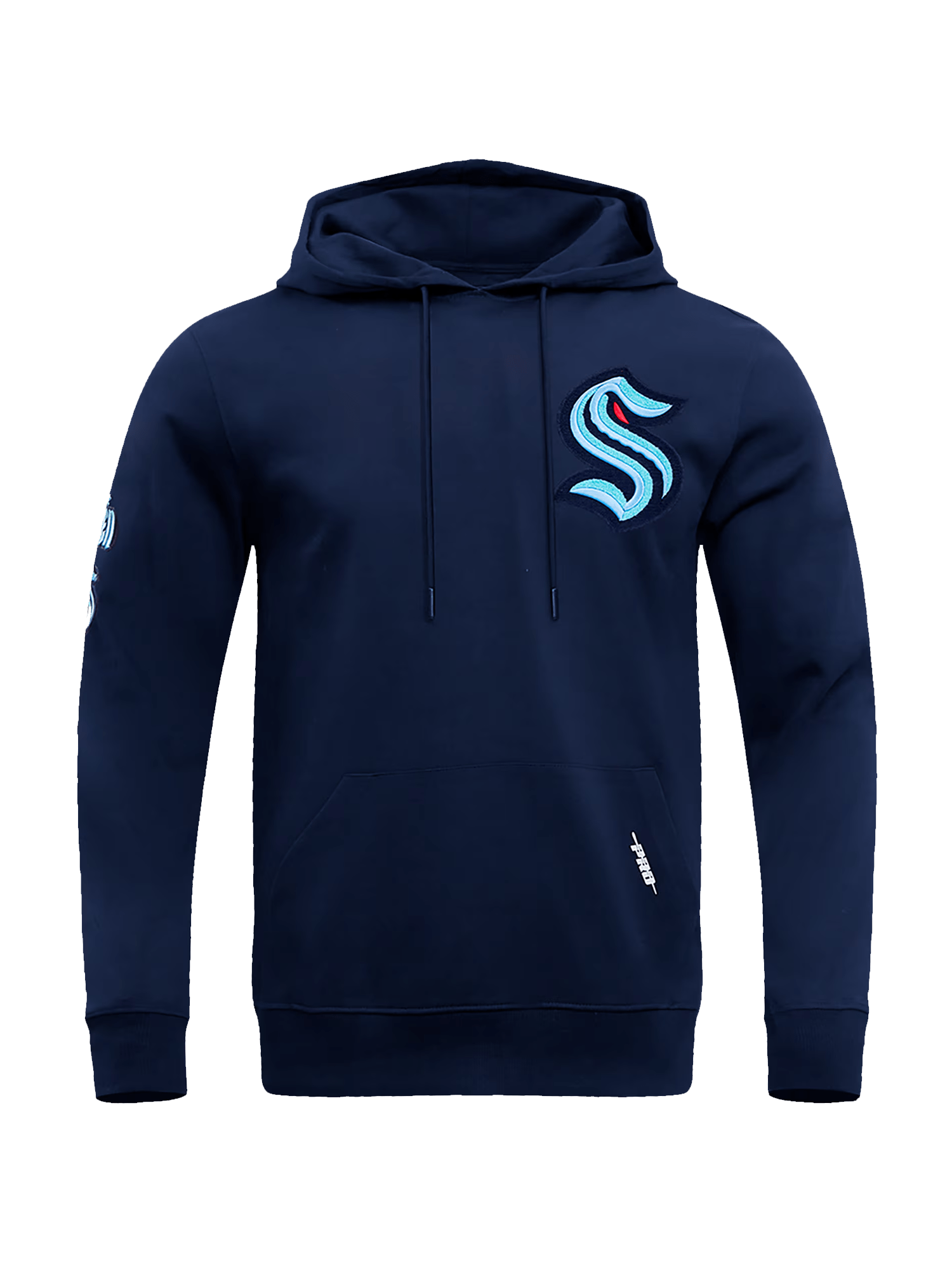 Pro Standard Jumpers Seattle Kraken Pro Standard NHL Team Chenille Hoodie Jumper - Navy