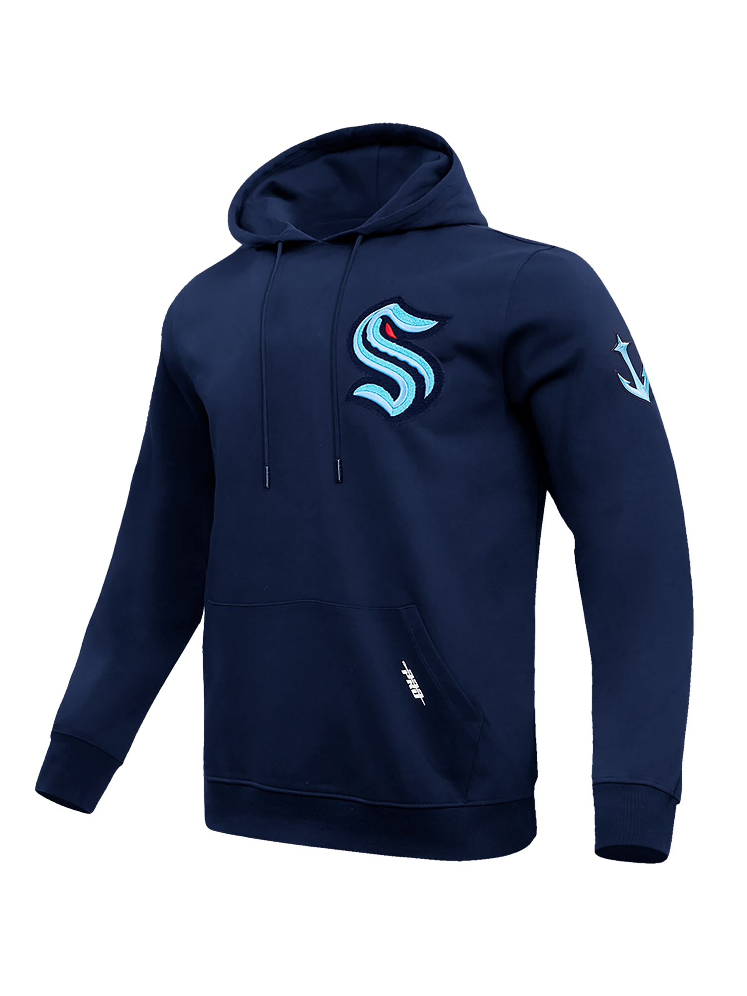 Pro Standard Jumpers Seattle Kraken Pro Standard NHL Team Chenille Hoodie Jumper - Navy
