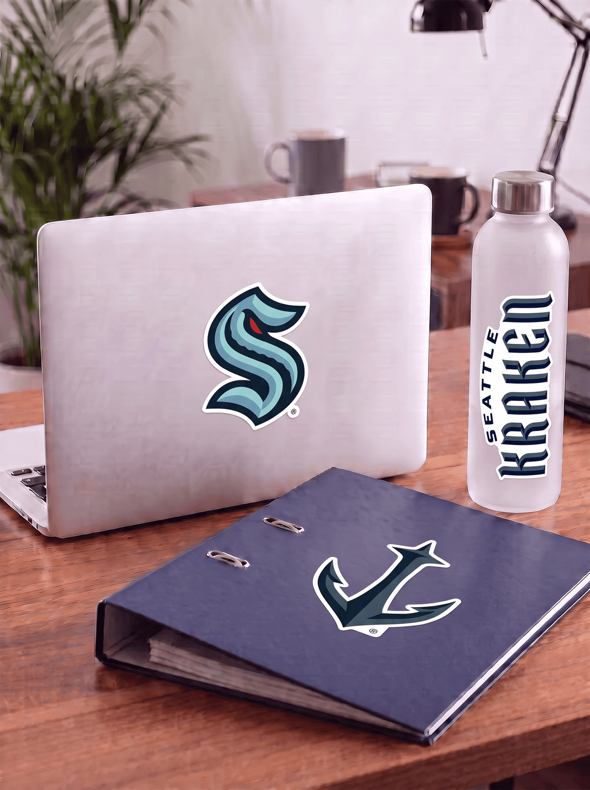 Wincraft Accessories Seattle Kraken Wincraft NHL Team 3 Piece 5” x 7” Decal Set