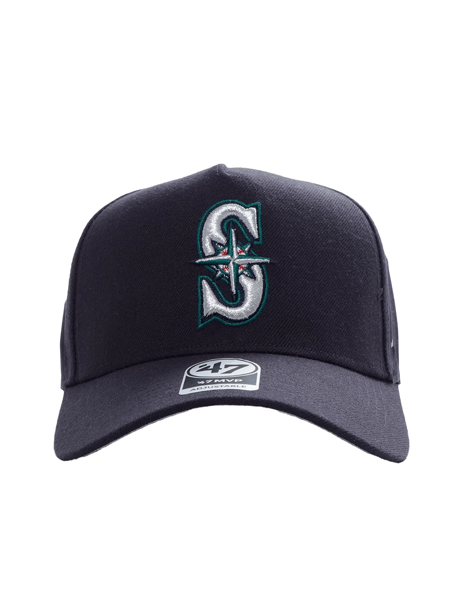 47 Brand Caps Seattle Mariners '47 MLB Team MVP DT Snapback Hat - Navy