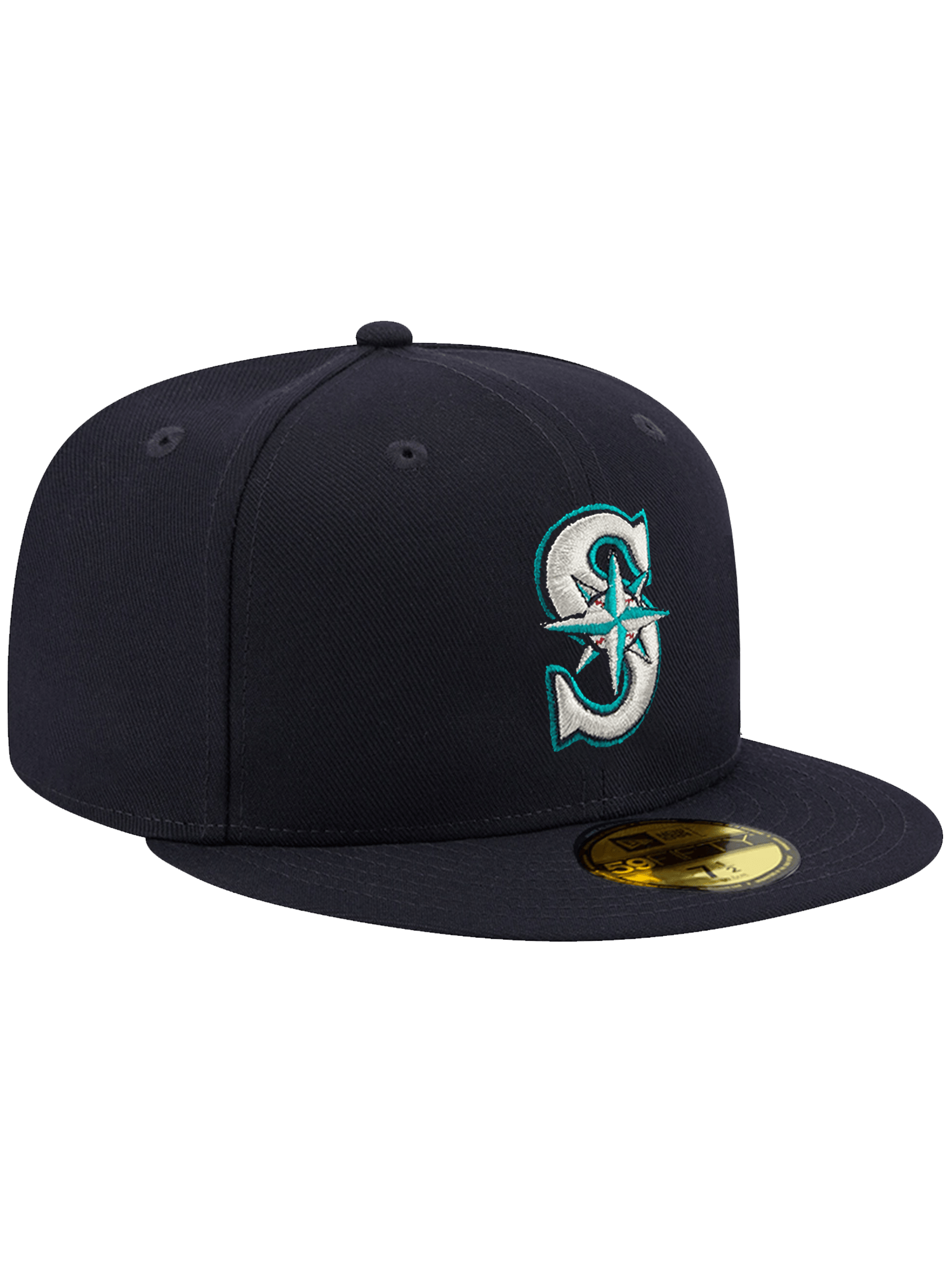 New Era Caps Seattle Mariners New Era MLB AC On-Field Game 59FIFTY Fitted Hat - Navy
