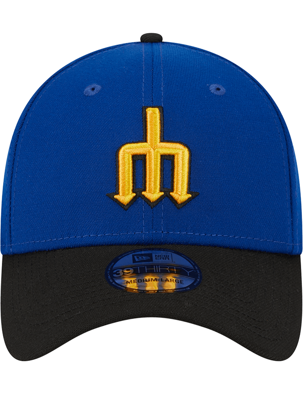 New Era Caps Seattle Mariners New Era MLB City Connect 39THIRTY Stretch-Fit Hat - Blue