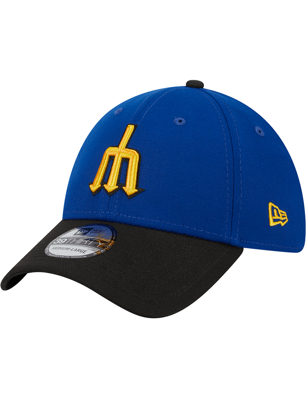 New Era Caps Seattle Mariners New Era MLB City Connect 39THIRTY Stretch-Fit Hat - Blue