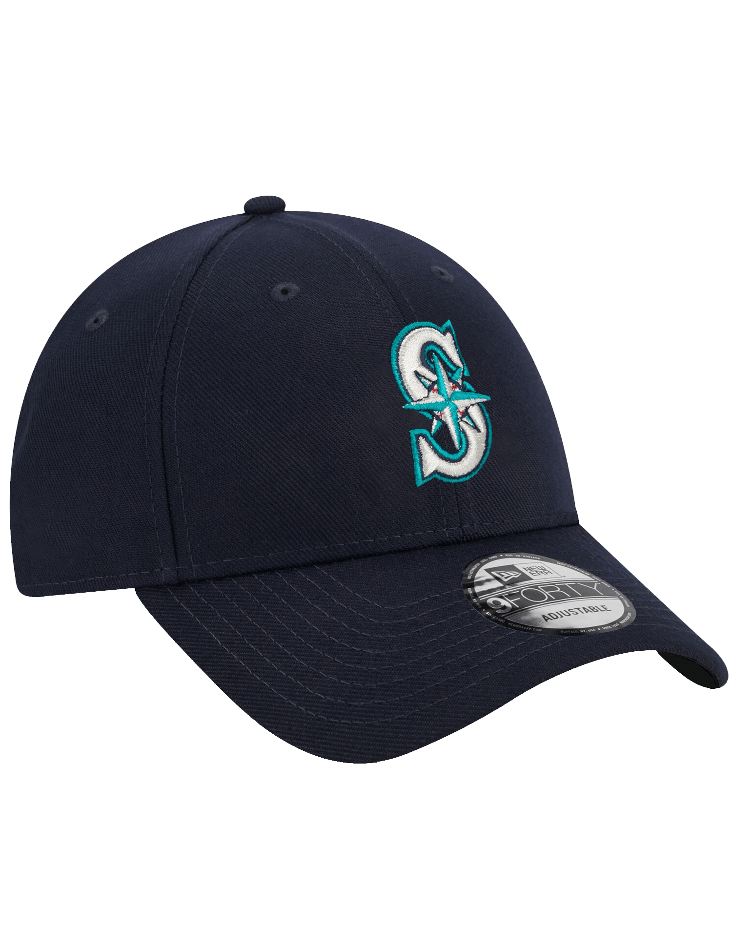 New Era Caps Seattle Mariners New Era MLB Team 9FORTY Snapback Hat - Navy