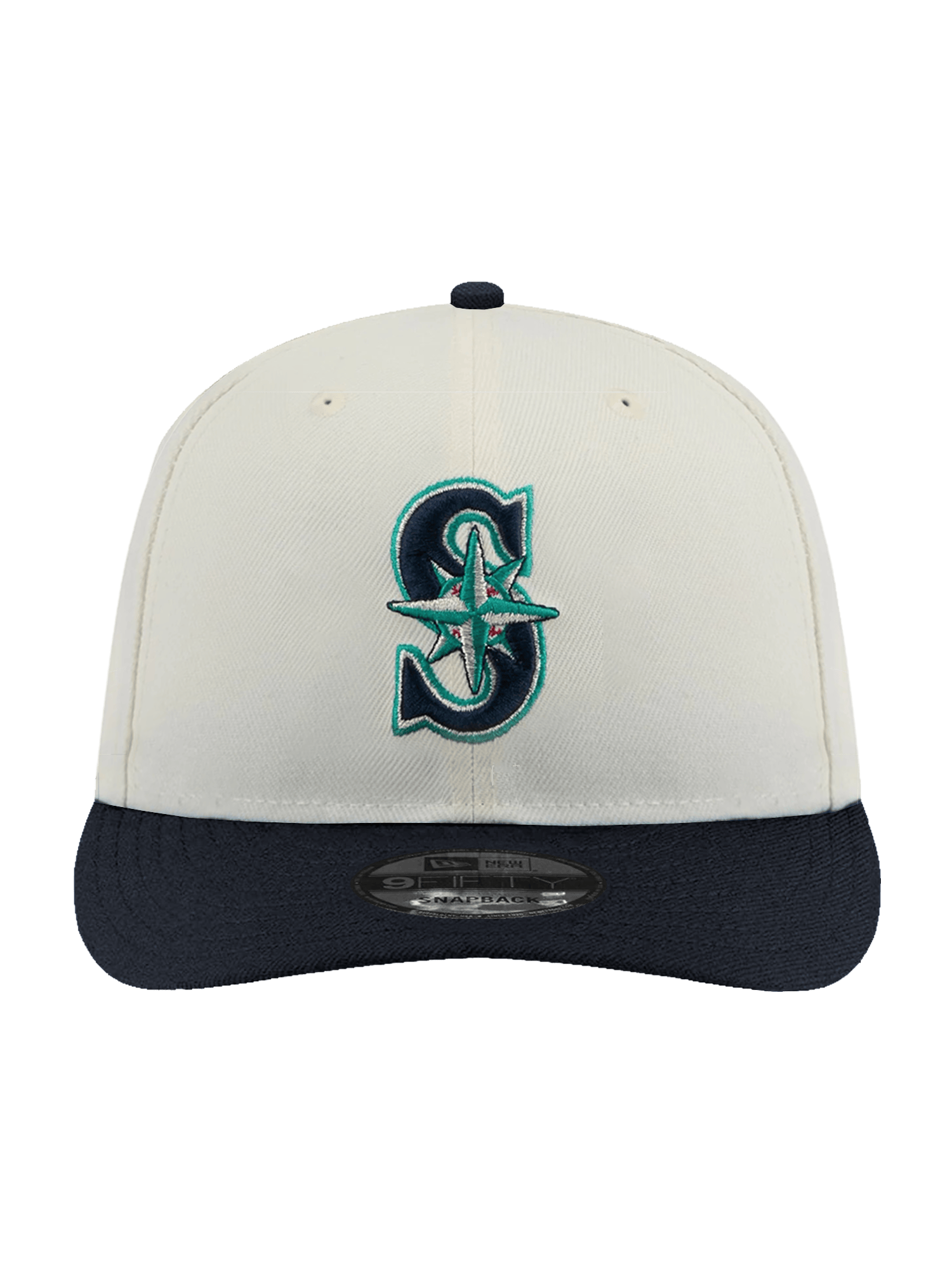 New Era Caps OSFA Seattle Mariners New Era MLB Team Chrome 9FIFTY Pre-Curved Snapback Hat