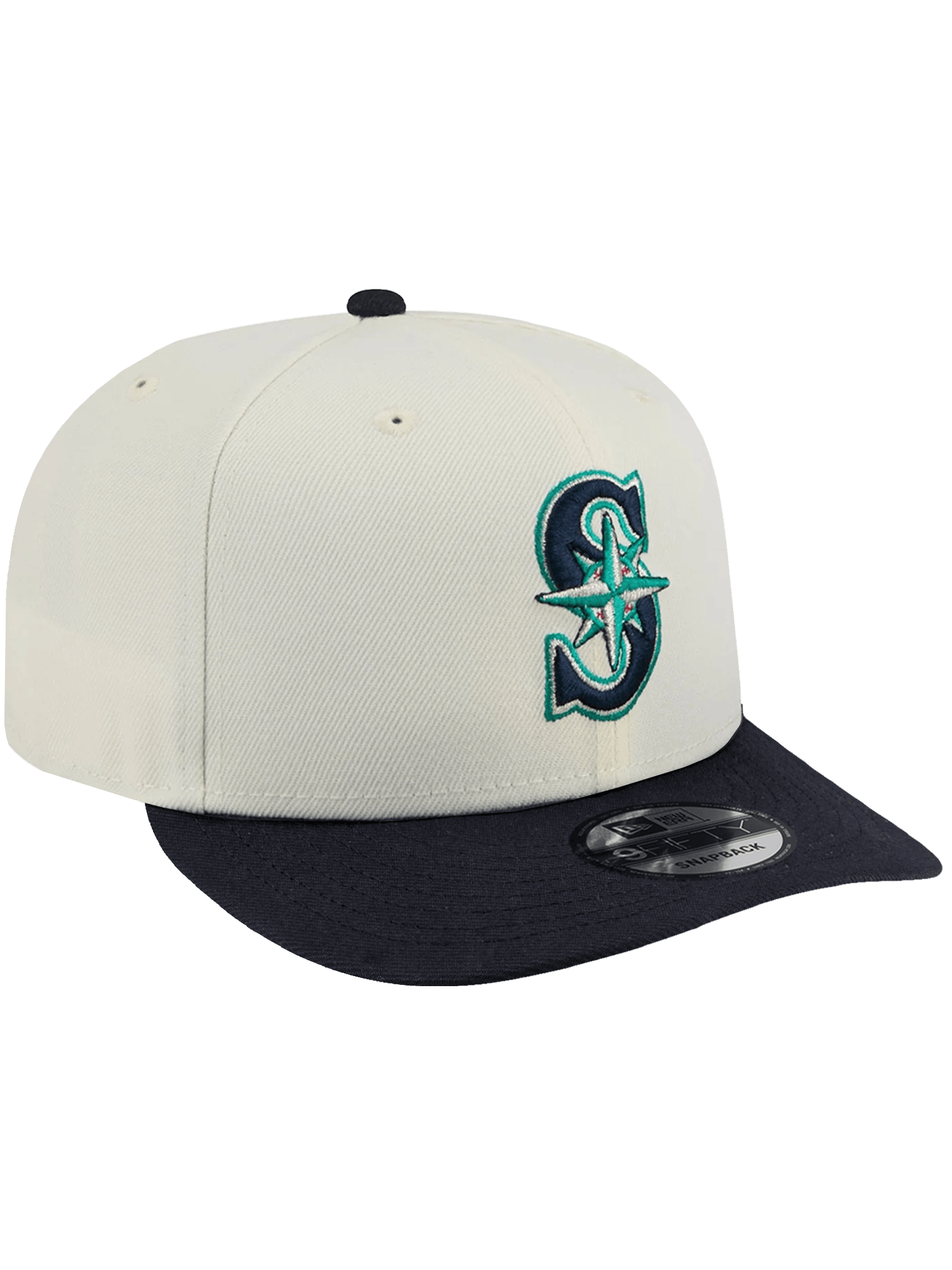 New Era Caps OSFA Seattle Mariners New Era MLB Team Chrome 9FIFTY Pre-Curved Snapback Hat