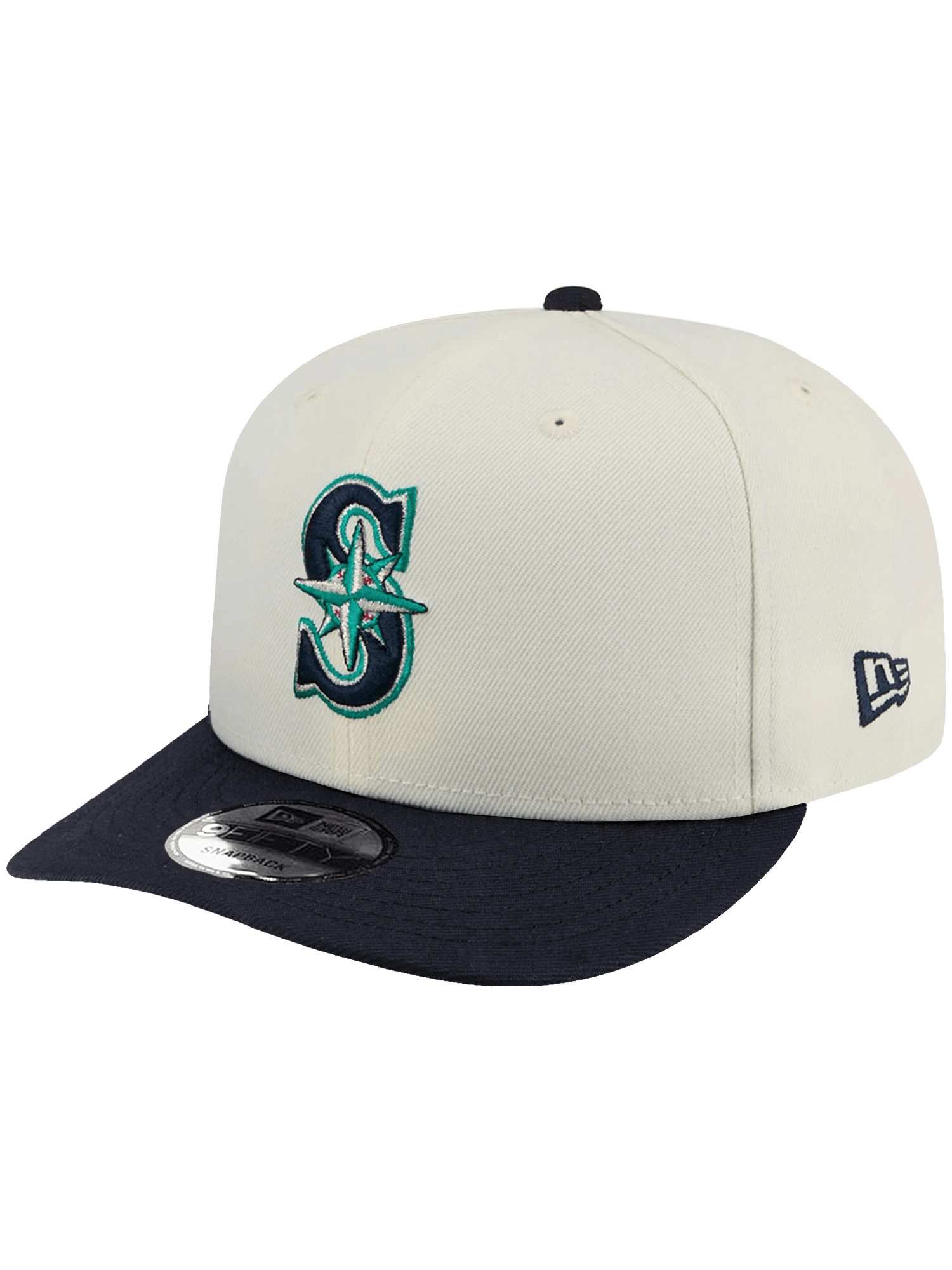 New Era Caps OSFA Seattle Mariners New Era MLB Team Chrome 9FIFTY Pre-Curved Snapback Hat