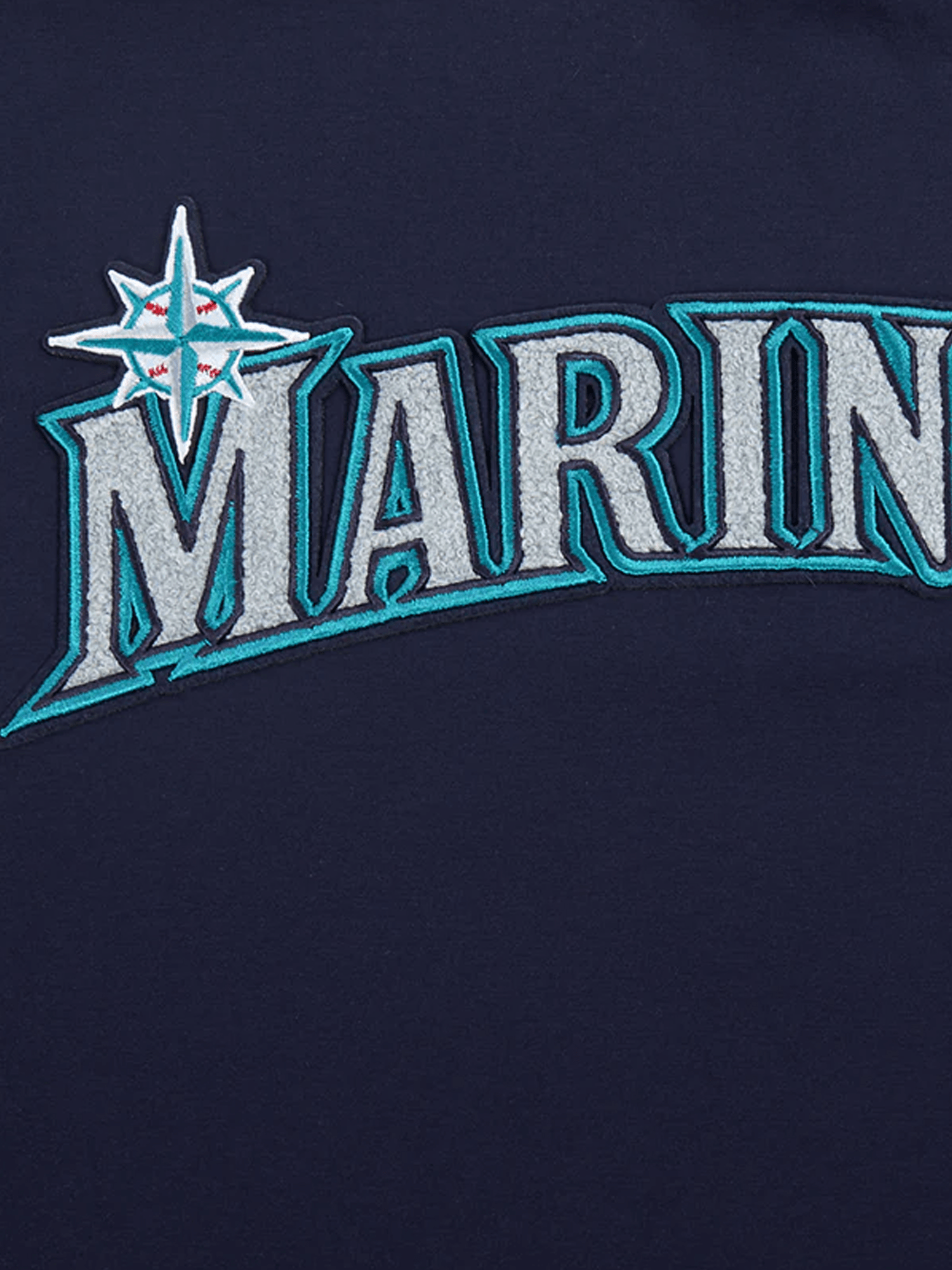 Pro Standard T-Shirts Seattle Mariners Pro Standard MLB Team Chenille Flex T-Shirt - Navy