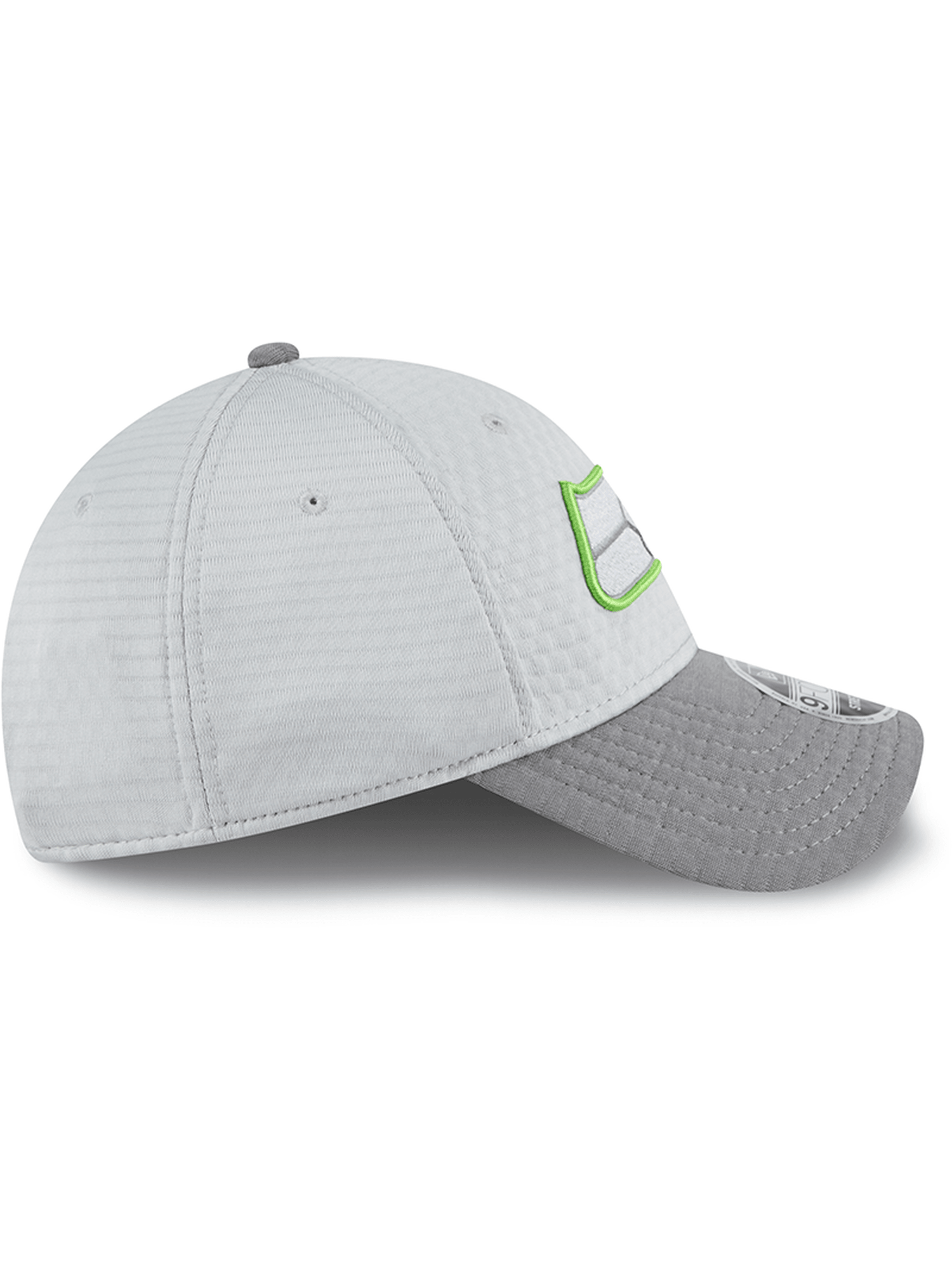 New Era Caps Seattle Seahawks New Era NFL 24 Training 9FORTY Stretch-Snapback Hat - Grey
