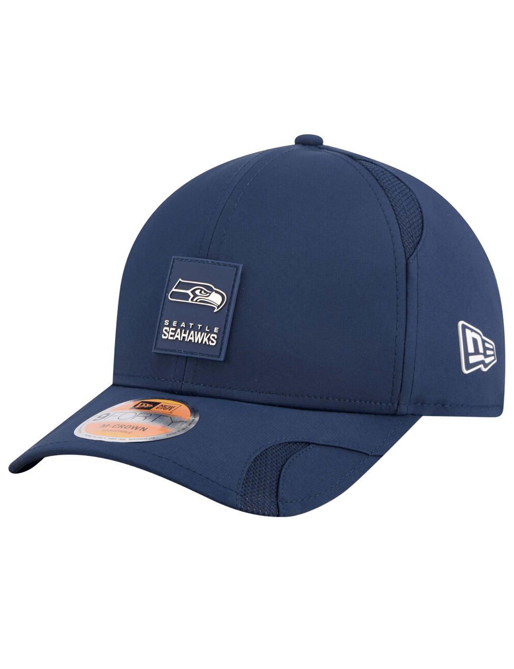 New Era Caps Seattle Seahawks New Era NFL 25 Sideline 9FORTY M-Crown Snapback Hat - Navy