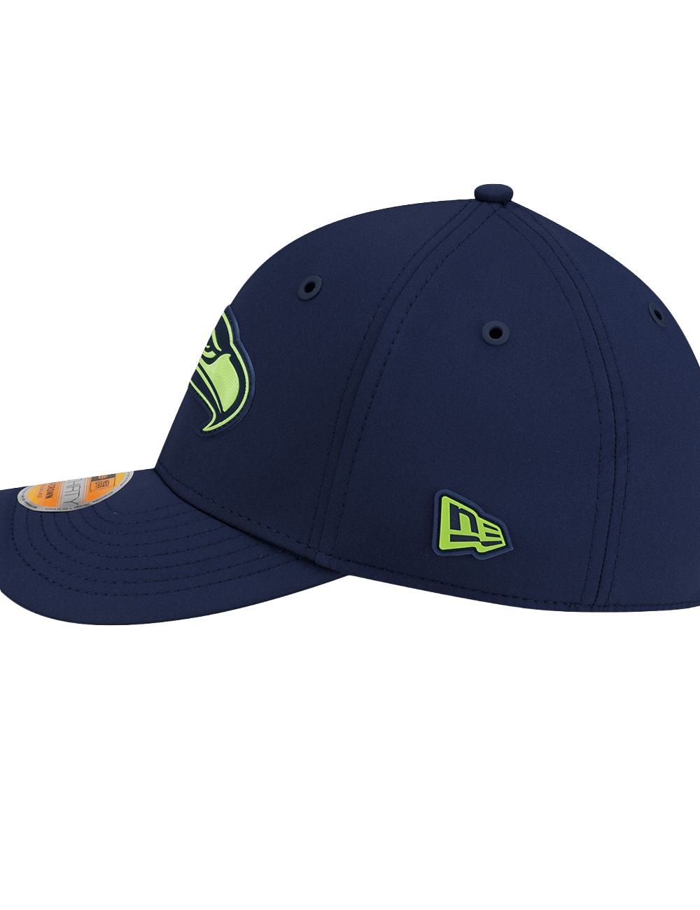 New Era Caps Seattle Seahawks New Era NFL 26 Sideline 39THIRTY M-Crown Stretch-Fit Hat - Navy