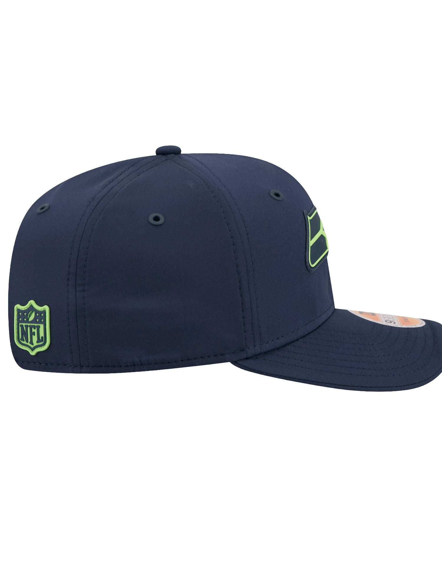 New Era Caps OSFM Seattle Seahawks New Era NFL 26 Sideline 9SEVENTY Stretch-Snapback Hat - Navy