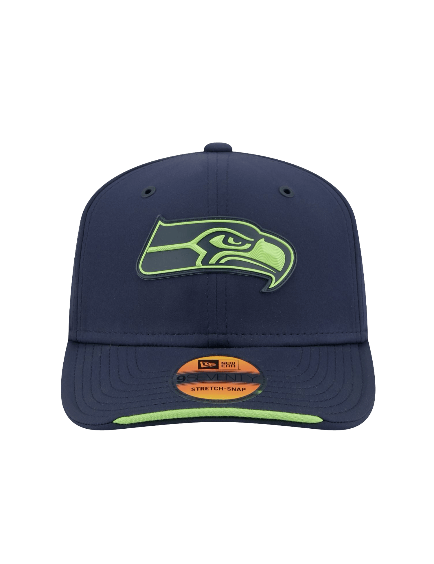 New Era Caps OSFM Seattle Seahawks New Era NFL 26 Sideline 9SEVENTY Stretch-Snapback Hat - Navy