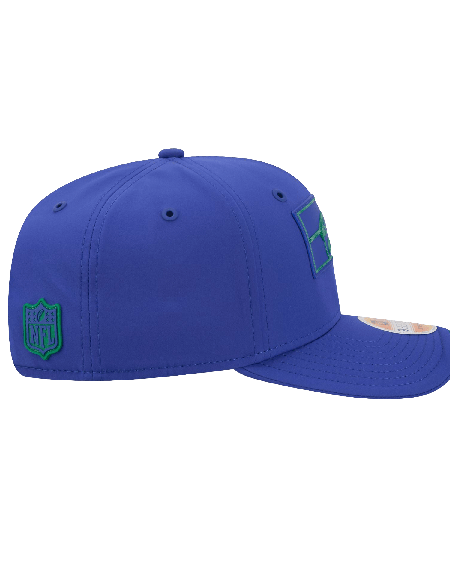 New Era Caps OSFM Seattle Seahawks New Era NFL 26 Sideline Historic 9SEVENTY Stretch-Snapback Hat - Blue