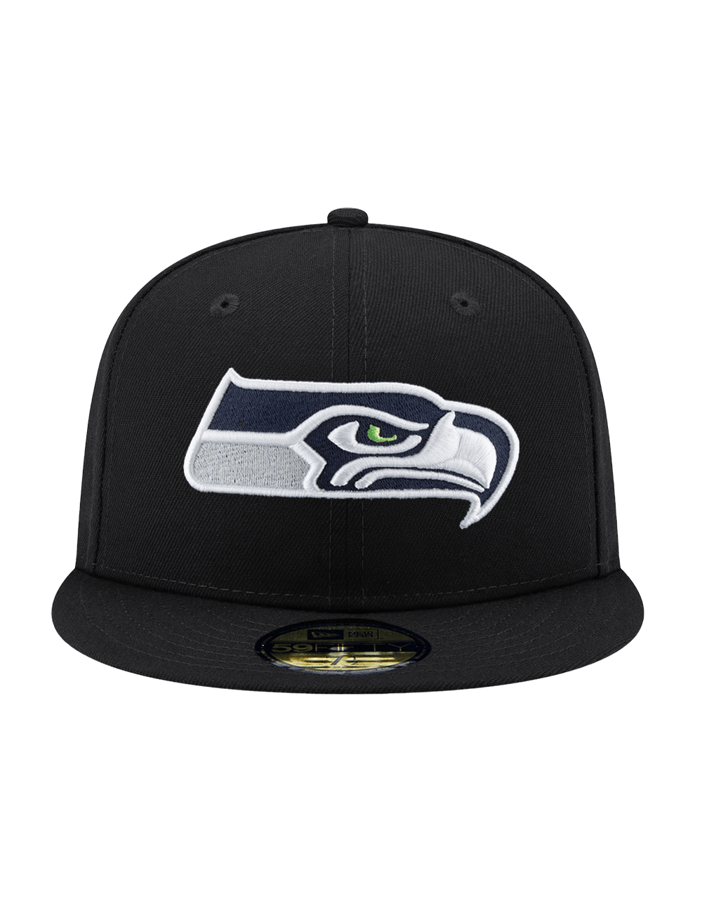 New Era Caps Seattle Seahawks New Era NFL Team 59FIFTY Fitted Hat - Black