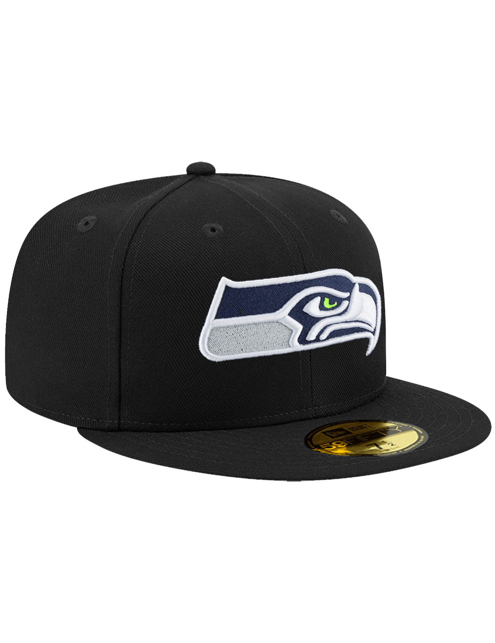 New Era Caps Seattle Seahawks New Era NFL Team 59FIFTY Fitted Hat - Black