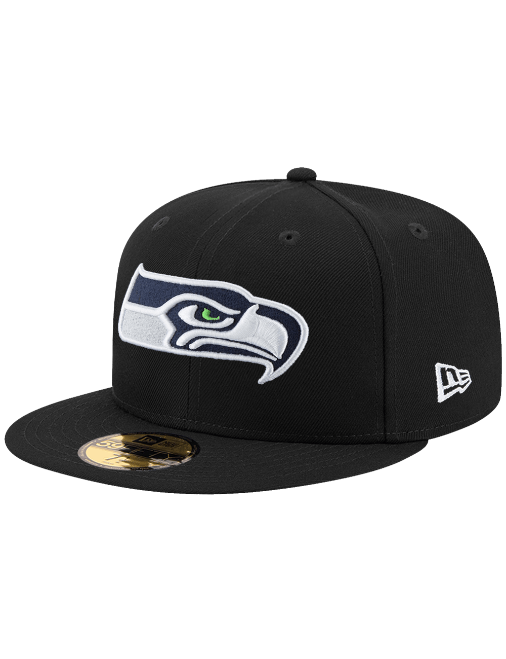 New Era Caps Seattle Seahawks New Era NFL Team 59FIFTY Fitted Hat - Black