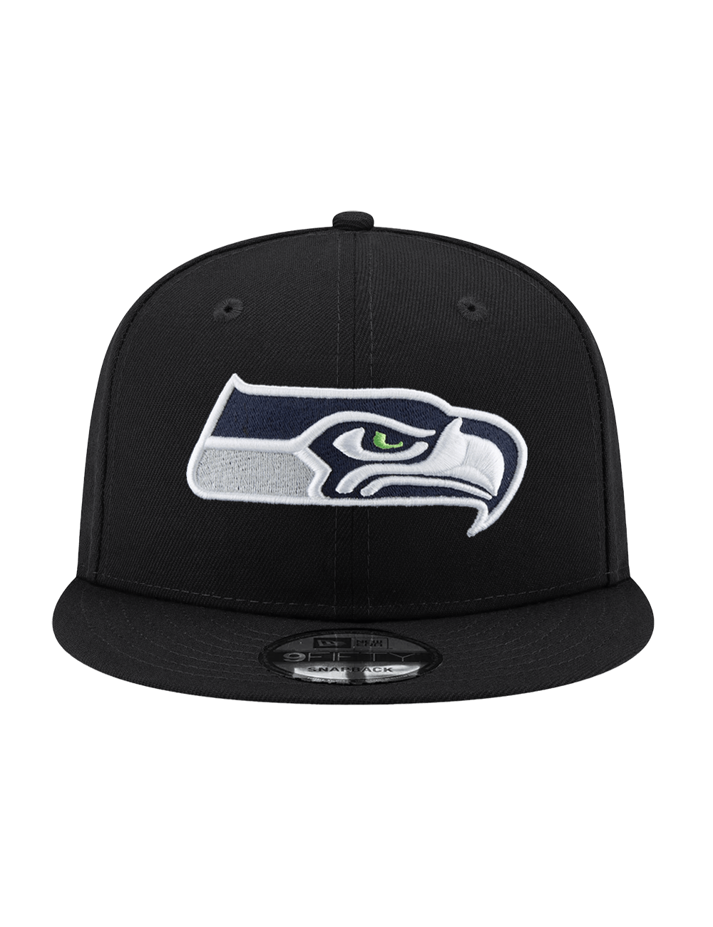 New Era Caps OSFA Seattle Seahawks New Era NFL Team 9FIFTY Snapback Hat - Black
